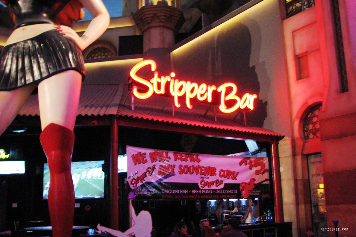 Vegas stripper fan pic