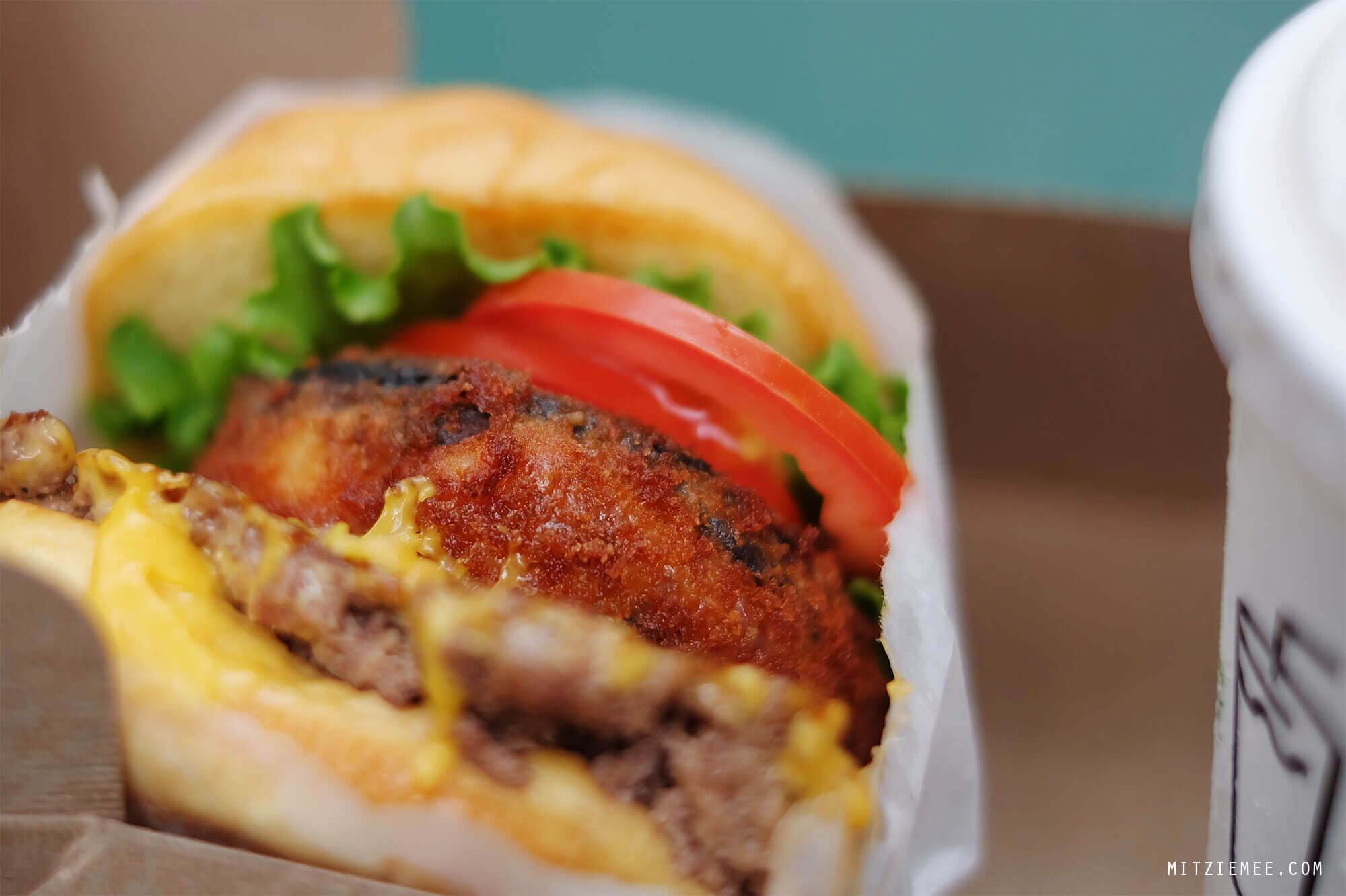 Shake Shack in Madison Square Park, New York