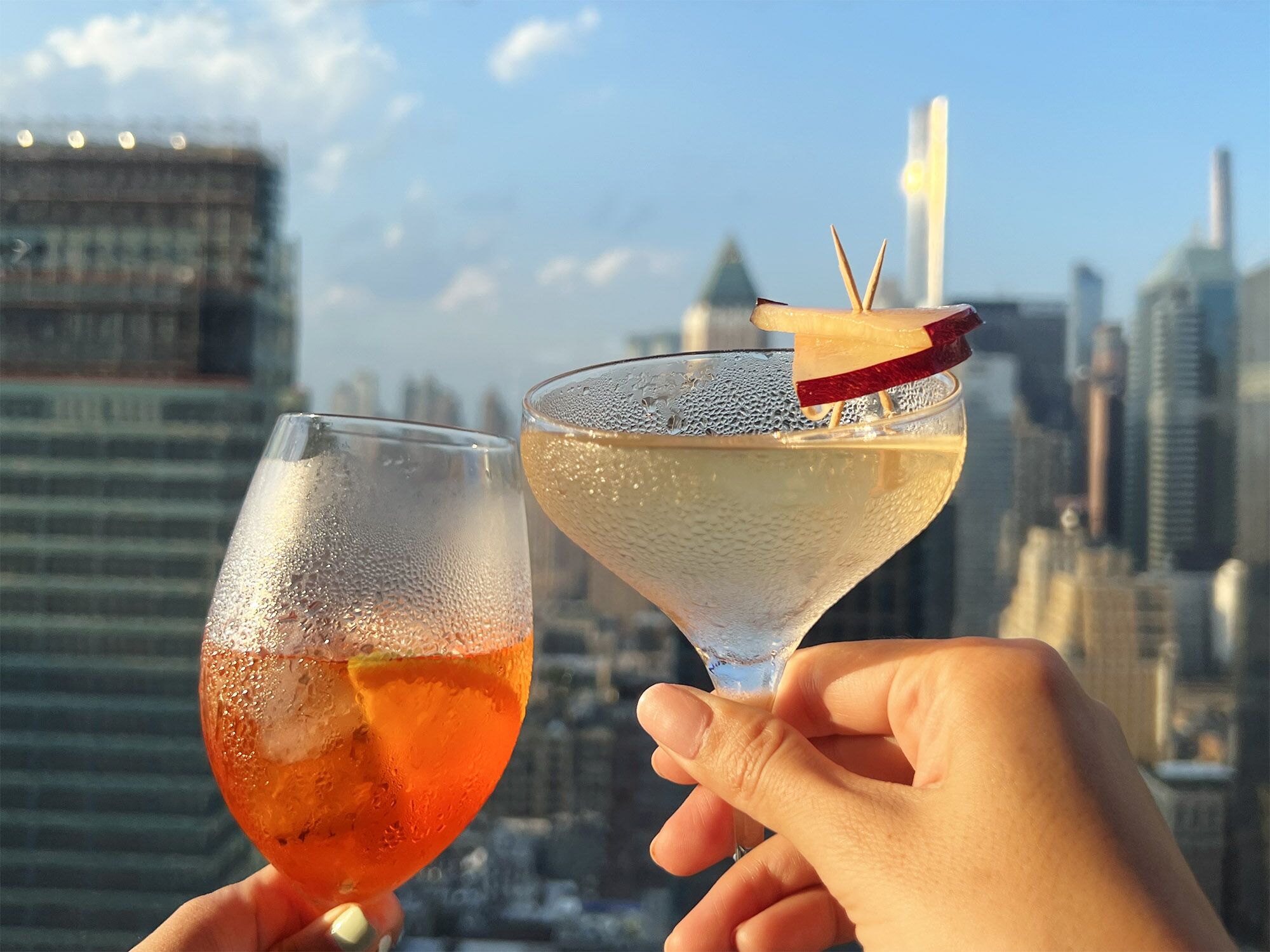 NYC: Dear Irving on Hudson - Drinks with a view