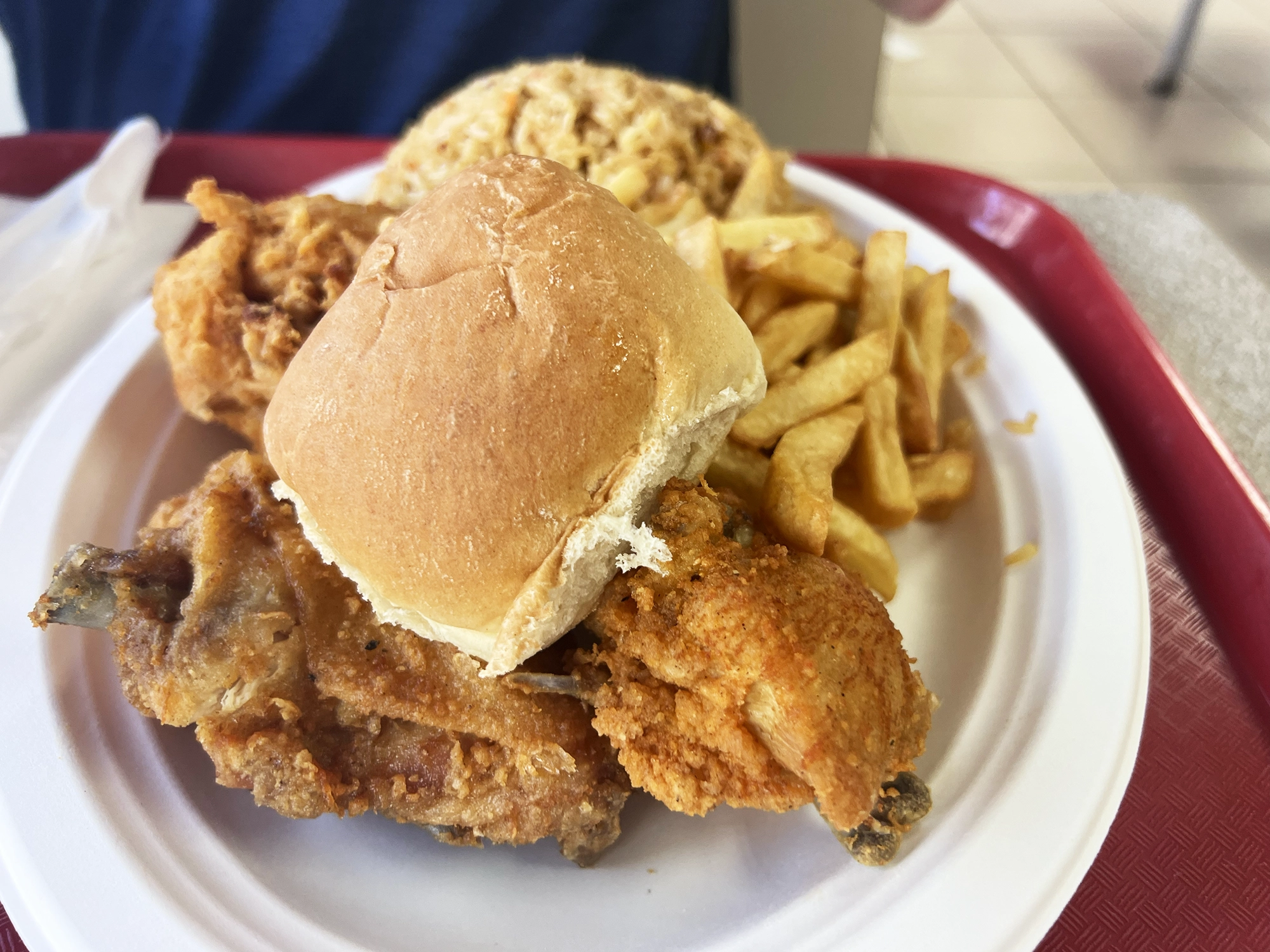 Puerto Rico: Lunch at Chicky's in Cataño