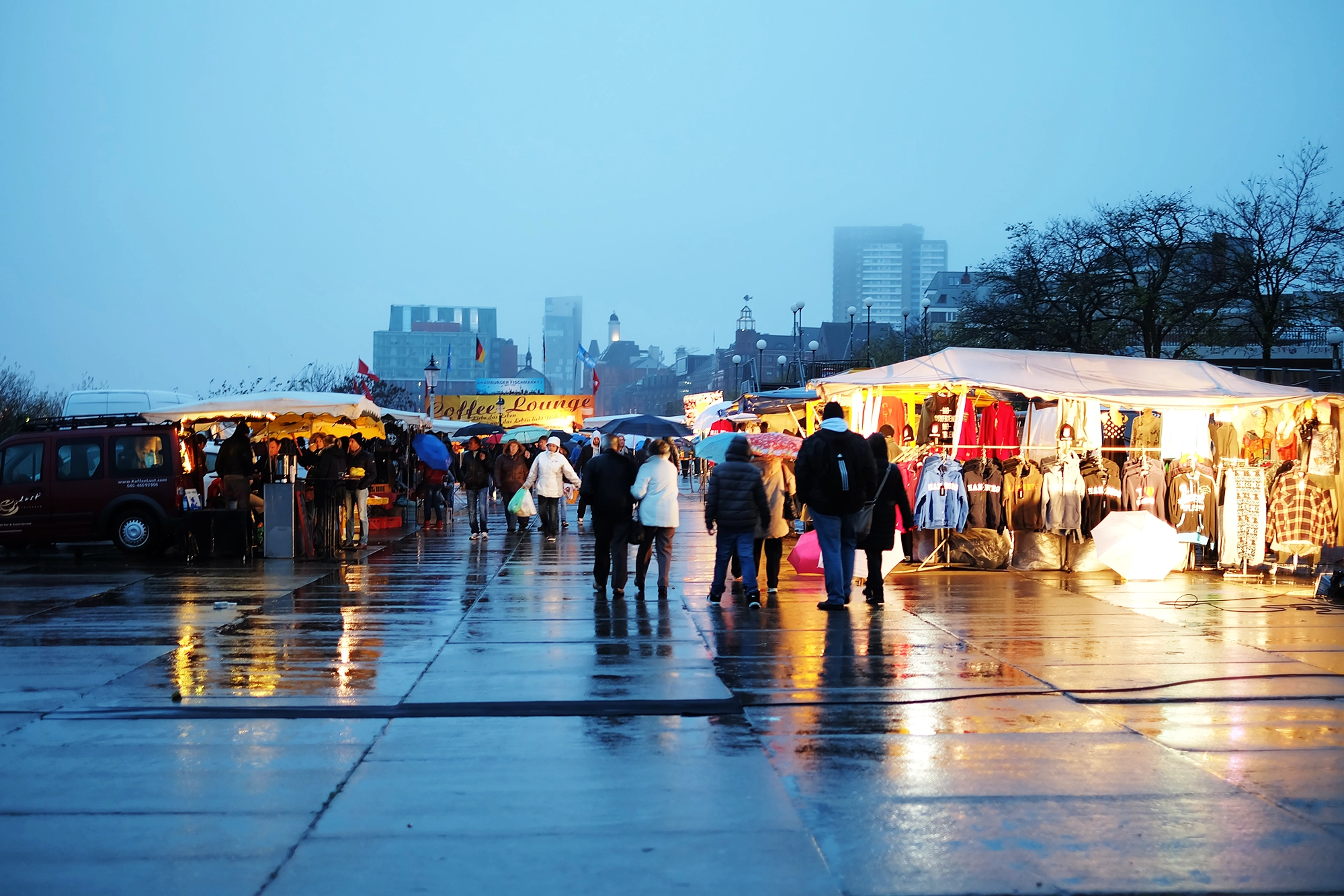 Hamburg: An Early Morning at Fischmarkt
