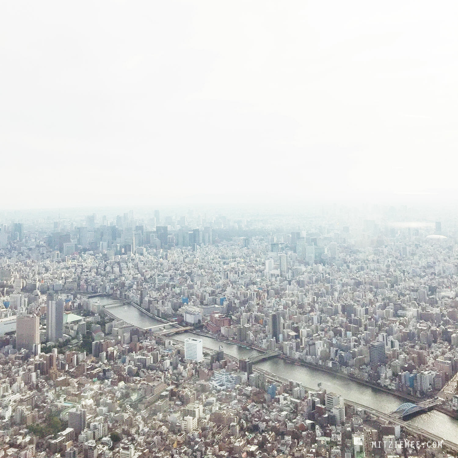 Udsigt fra Tokyo Skytree