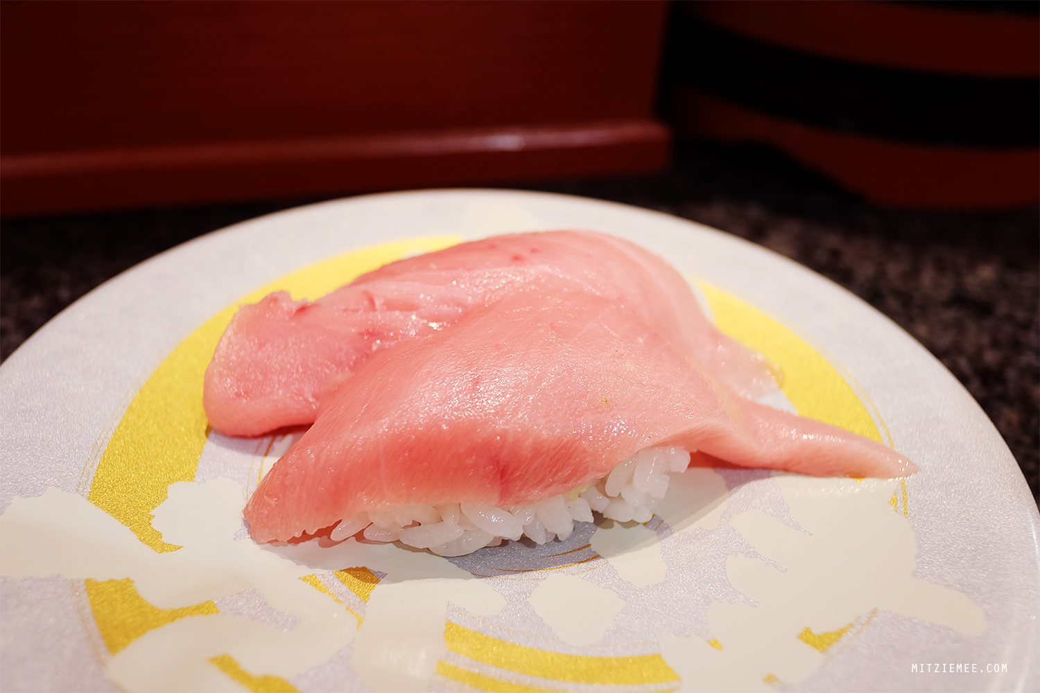 Numazuko, kaiten sushi i Tokyo