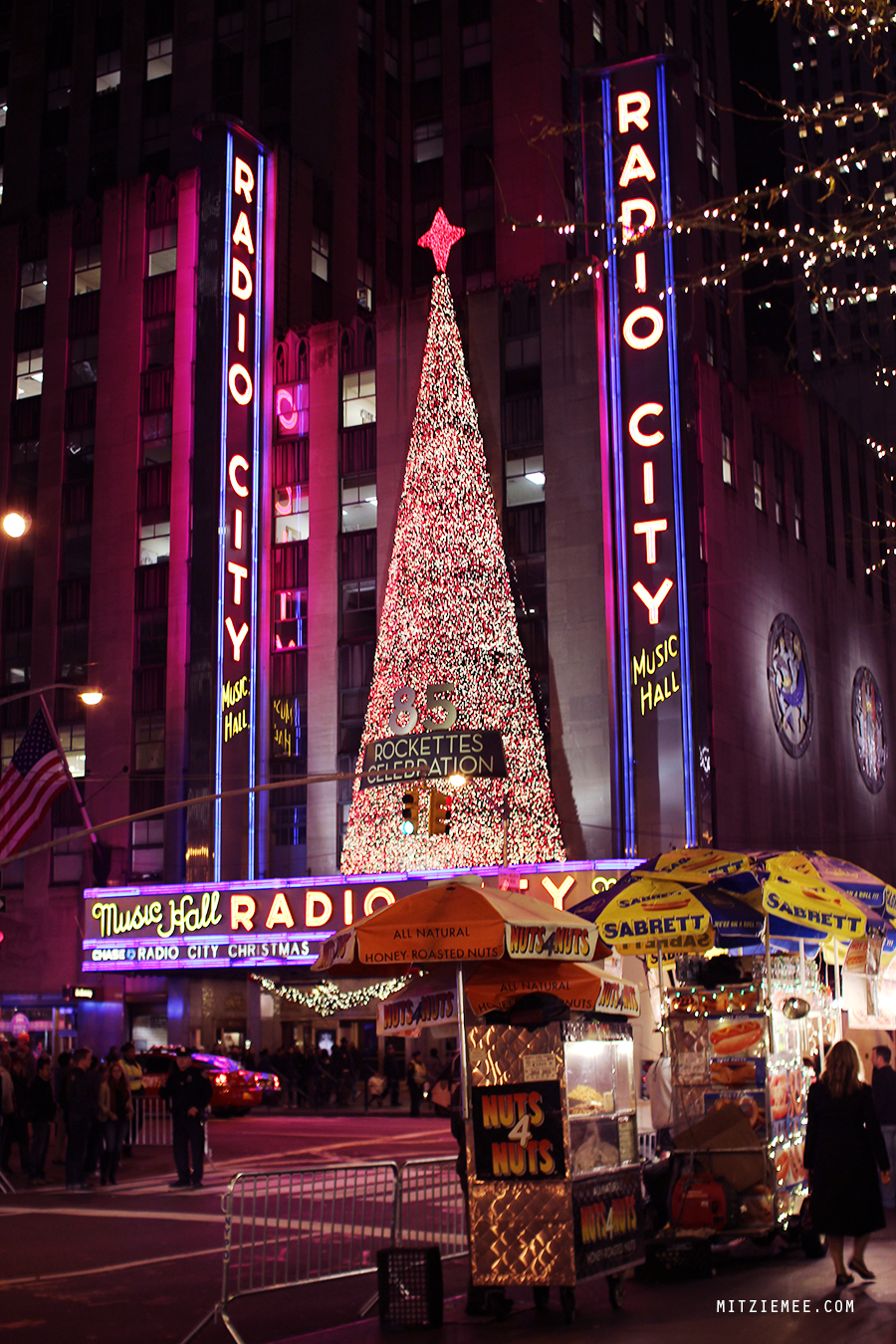 Radio City Hall Christmas tree