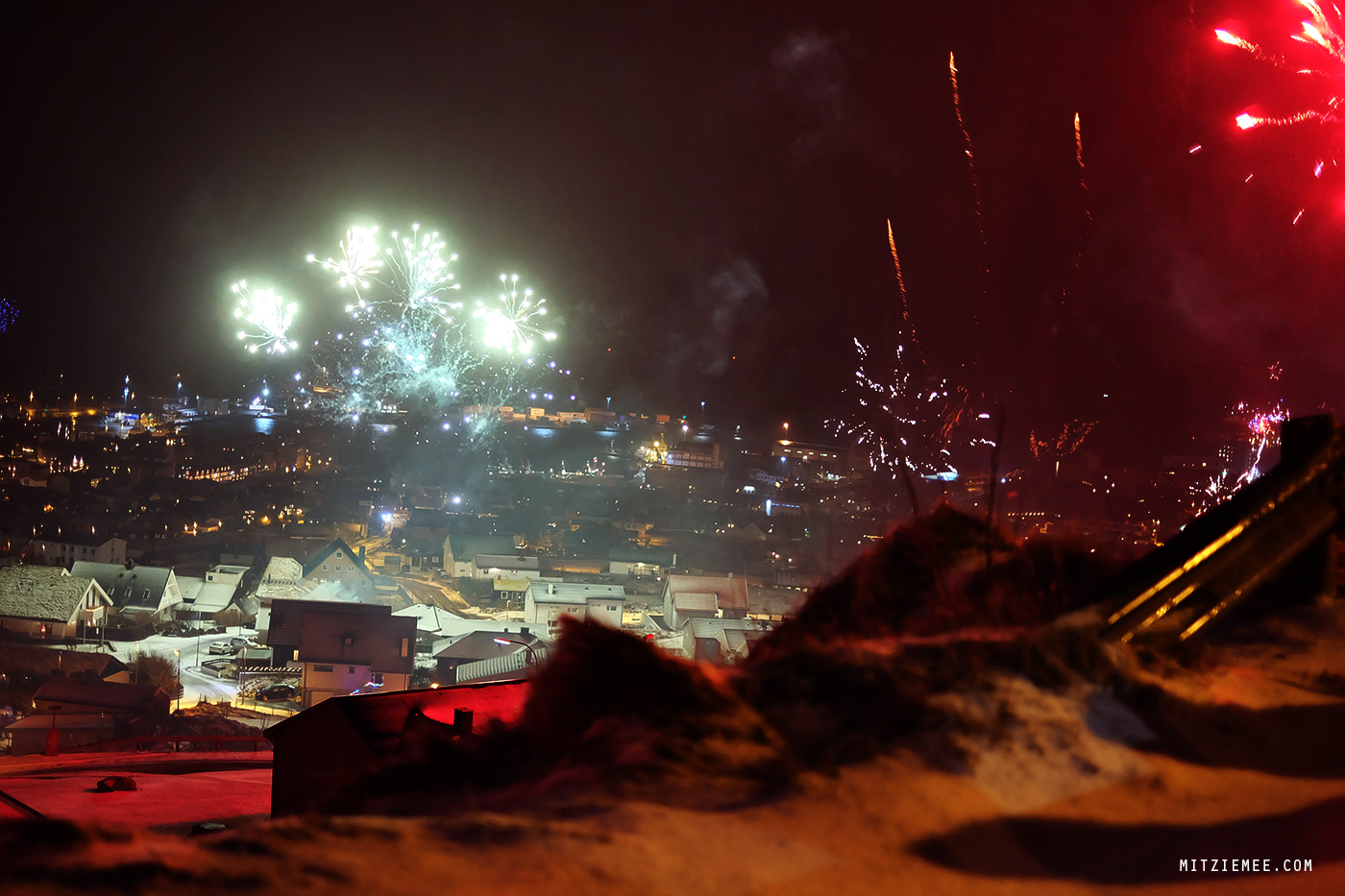 New Year's Eve, Tórshavn, Faroe Islands