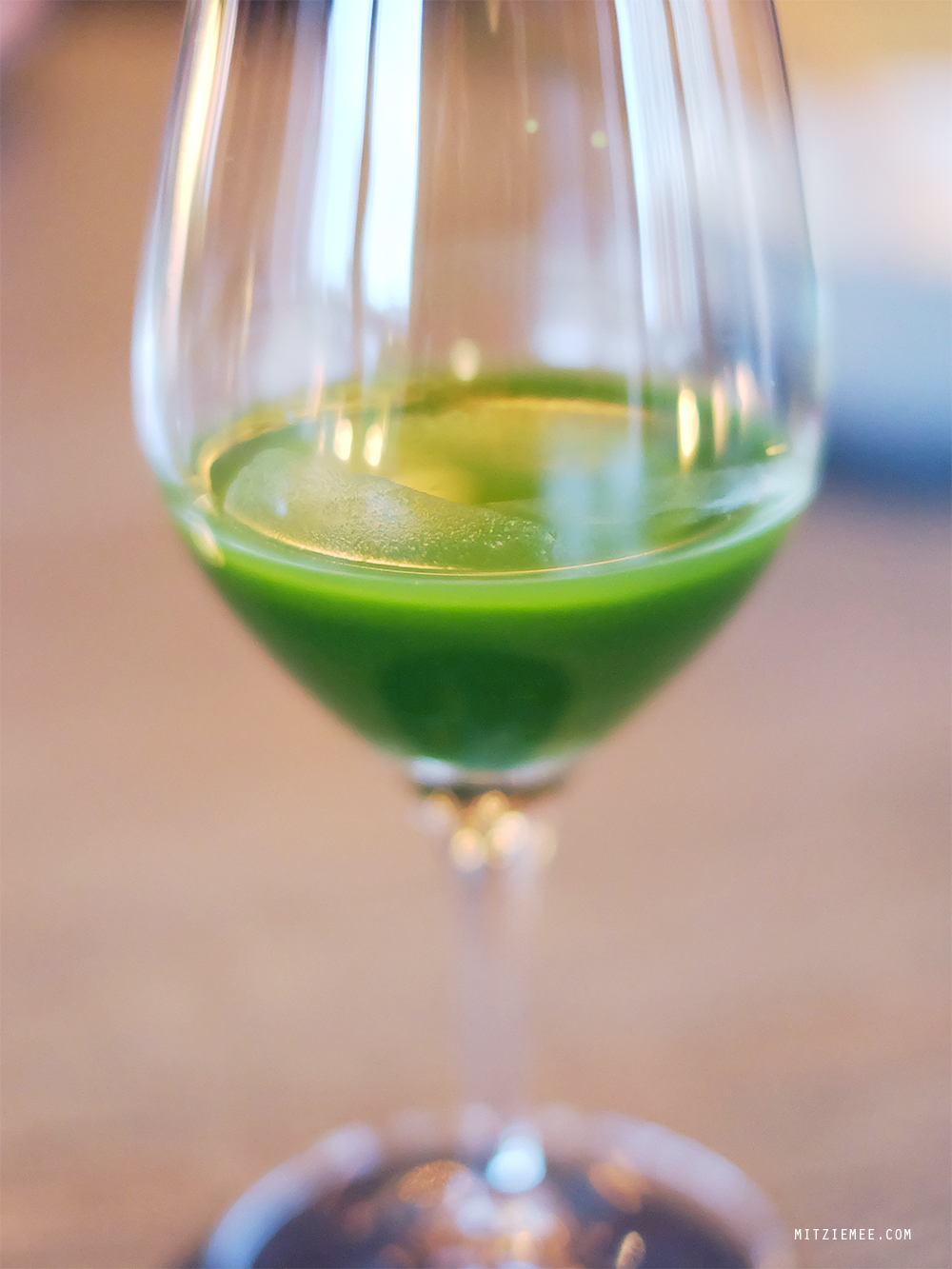 Grøn juice på Noma