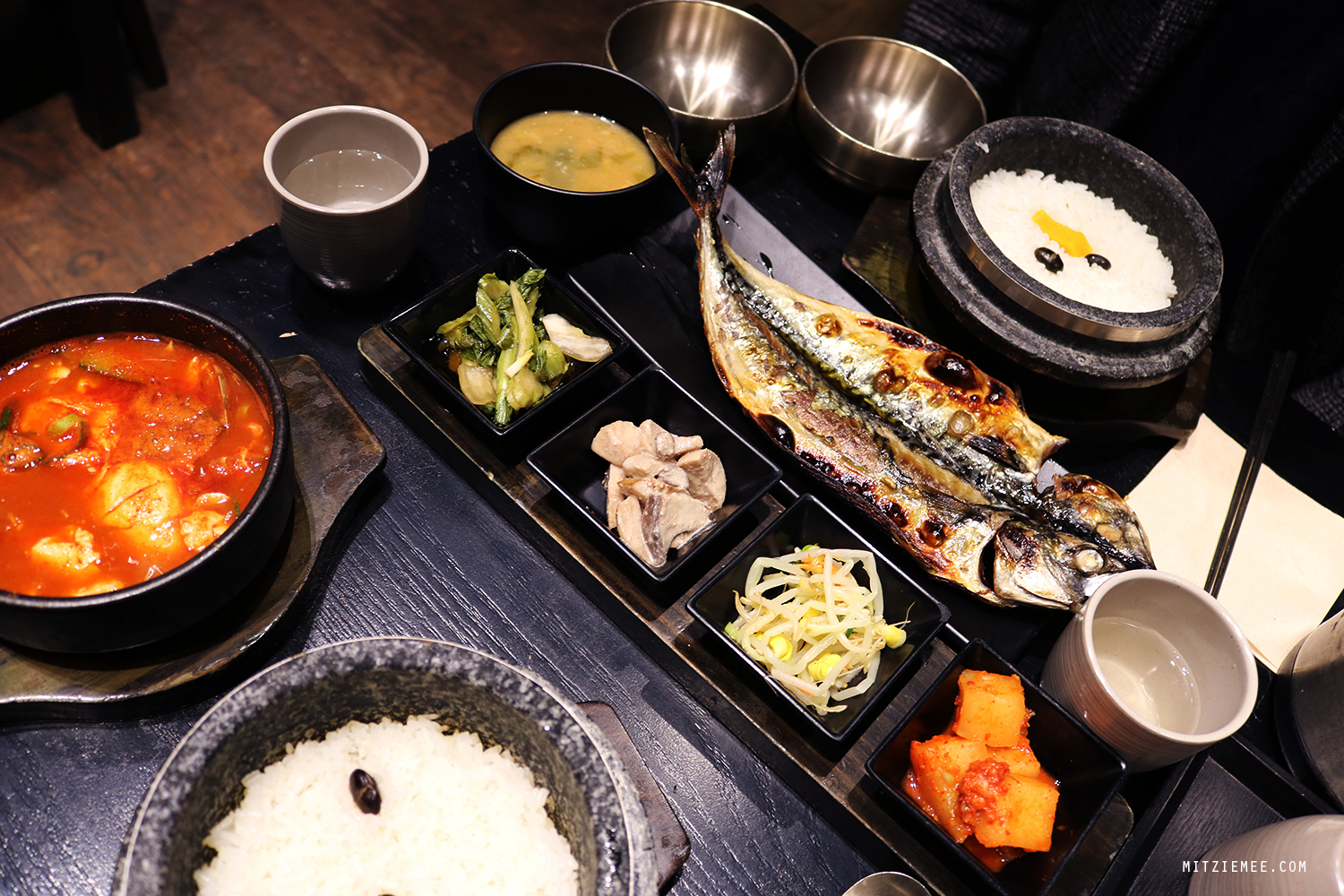 Korean lunch in Seoul