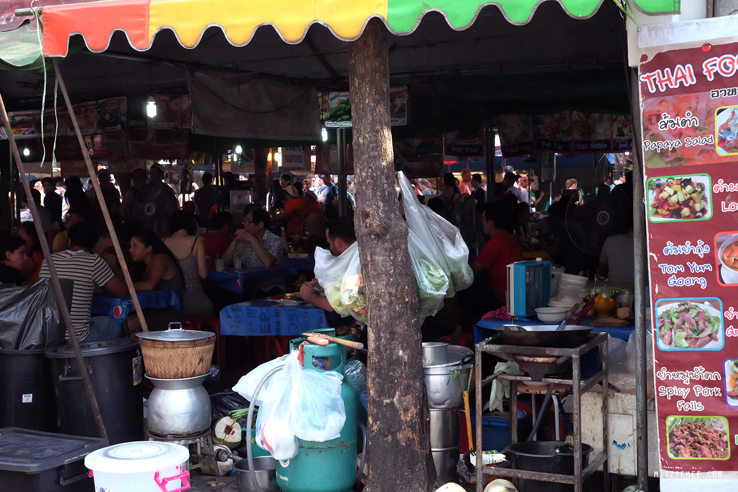 Chatuchak, marked i Bangkok