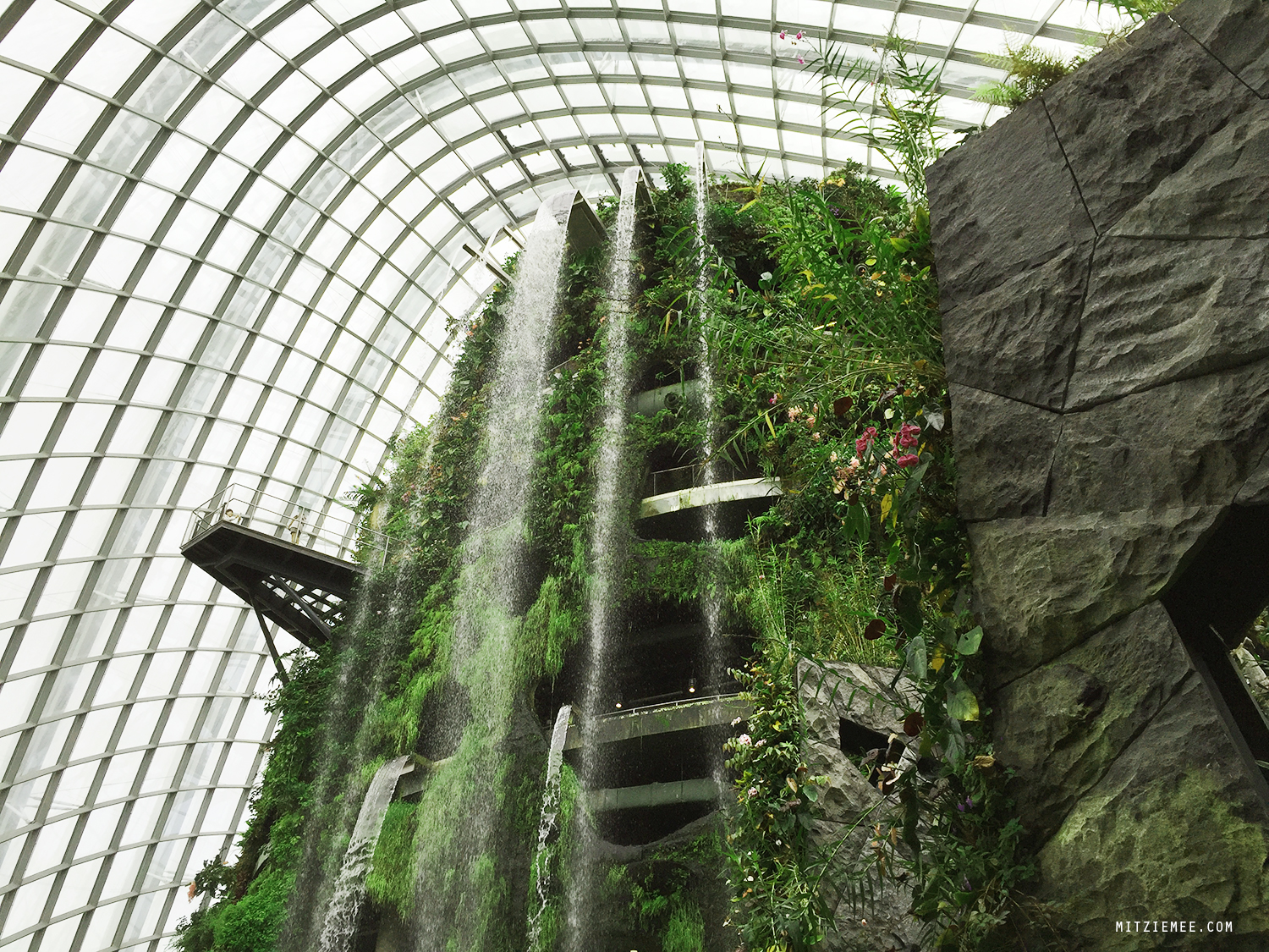 Cloud Forest at Gardens by the Bay, Singapore