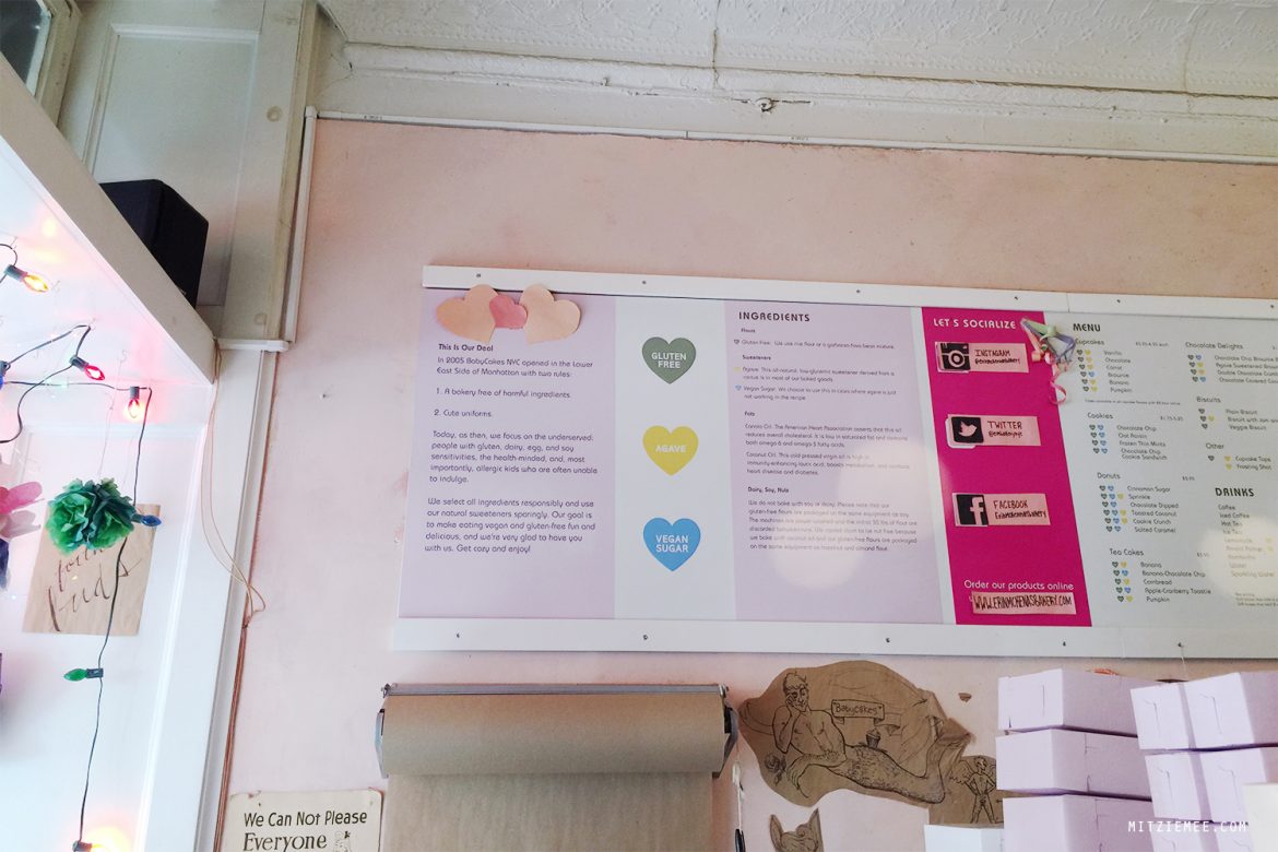 Erin McKenna's Bakery Veganske cupcakes Lower East Side New York Blog