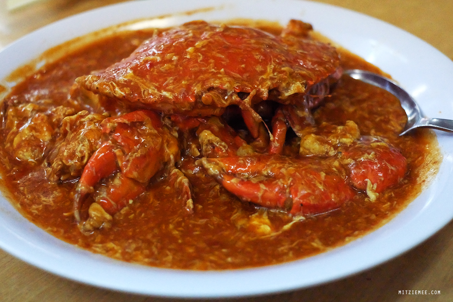 No Signboard, Chilli crab in Singapore