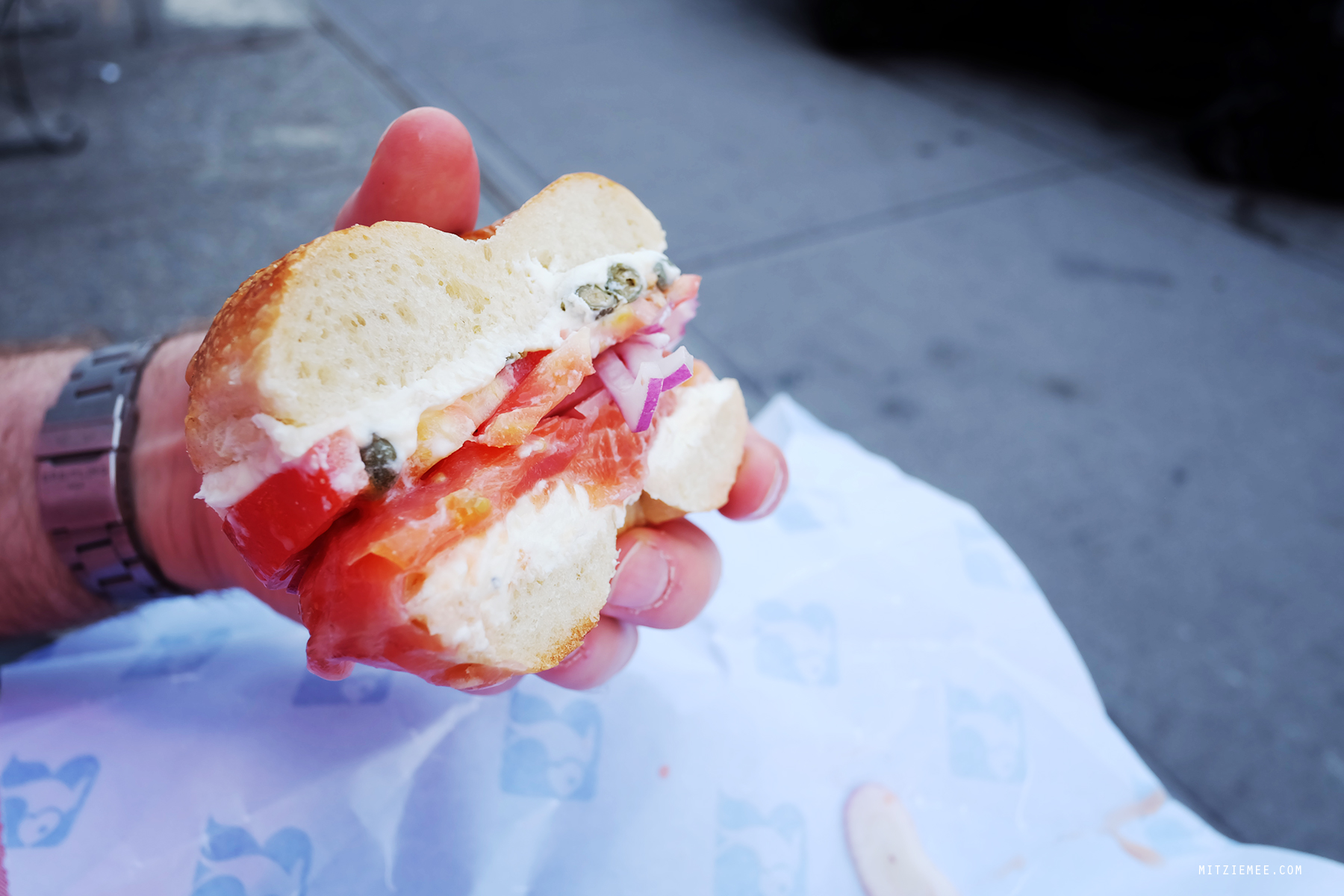 Russ and Daughters, bagels i New York