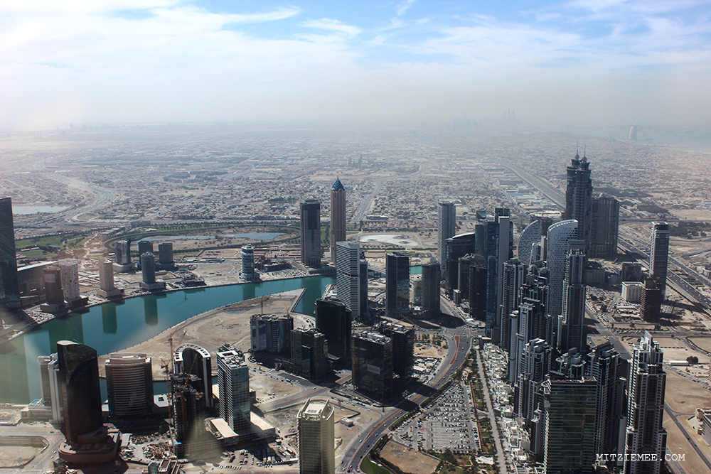 A view from Burj Khalifa