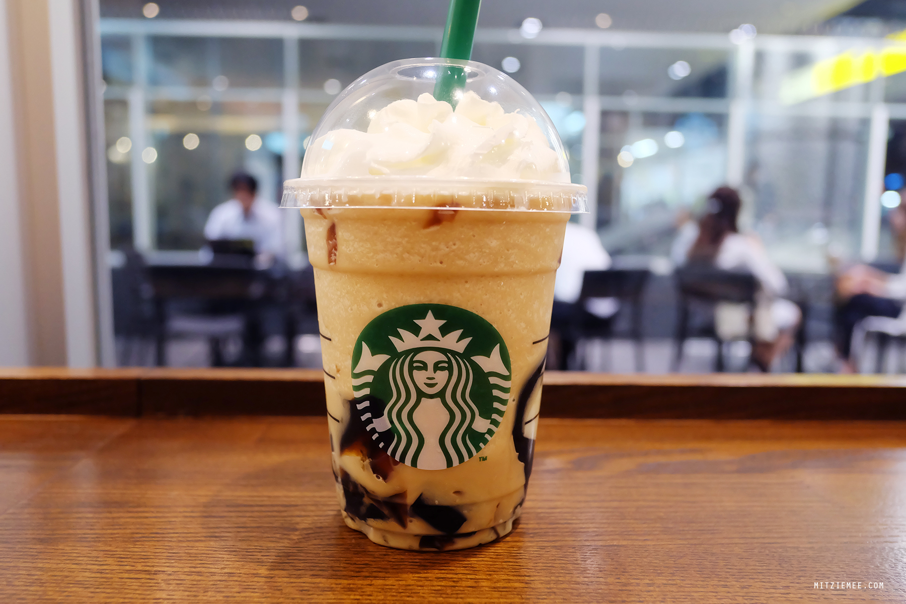 Coffee Jelly Frappuccino på Starbucks i Tokyo