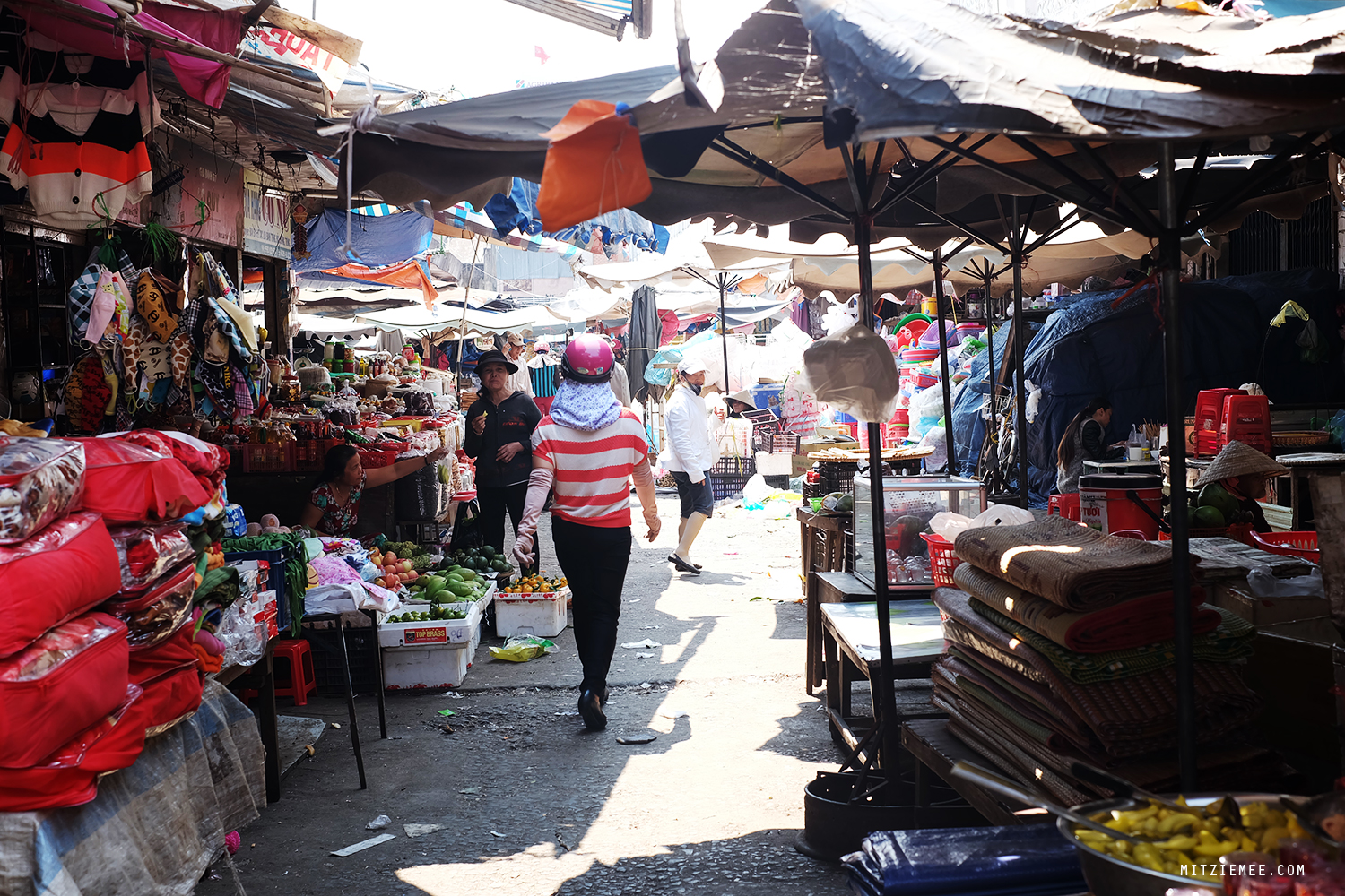 Pleiku Central Market, Vietnam