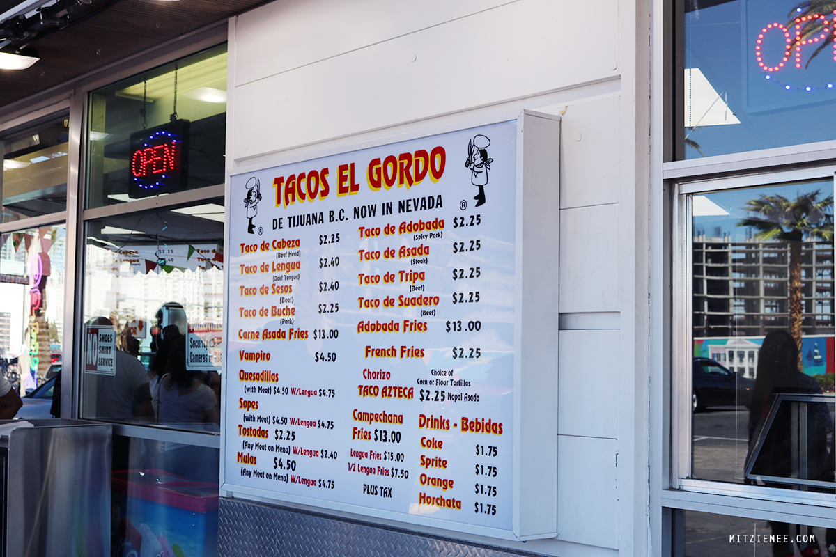 Tacos El Gordo, Las Vegas