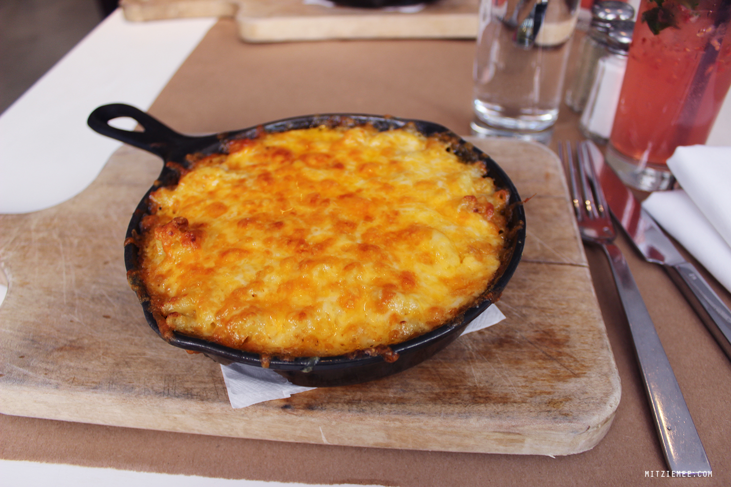 Mac and cheese at Delicatessen
