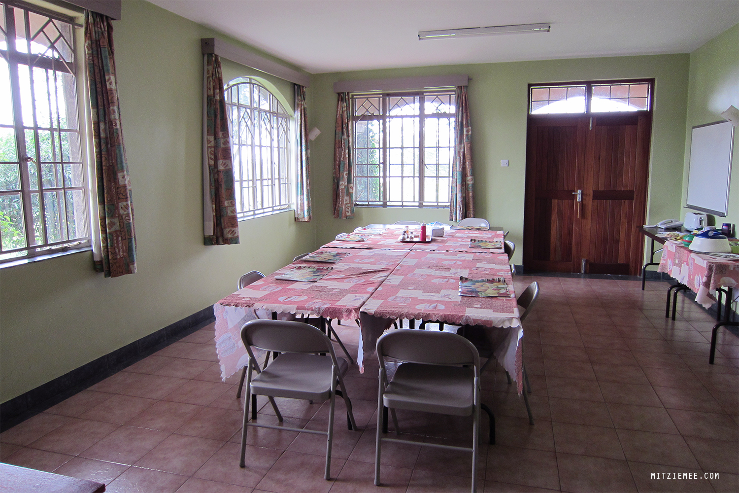 The dining room, Kenya