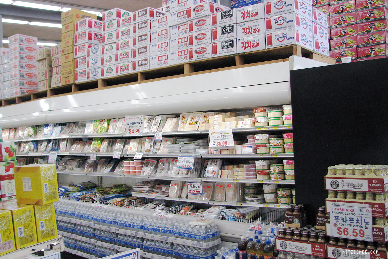 supermarked i Koreatown, Los Angeles