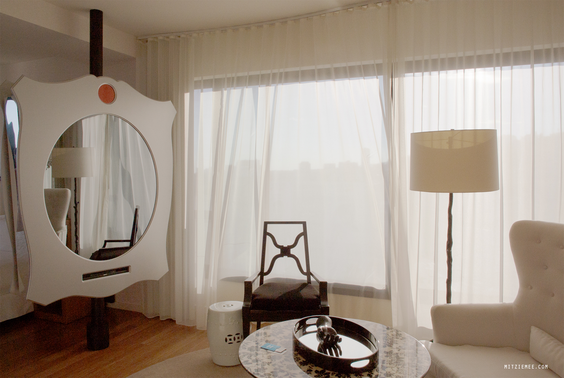 Corner suite at Mondrian, Los Angeles