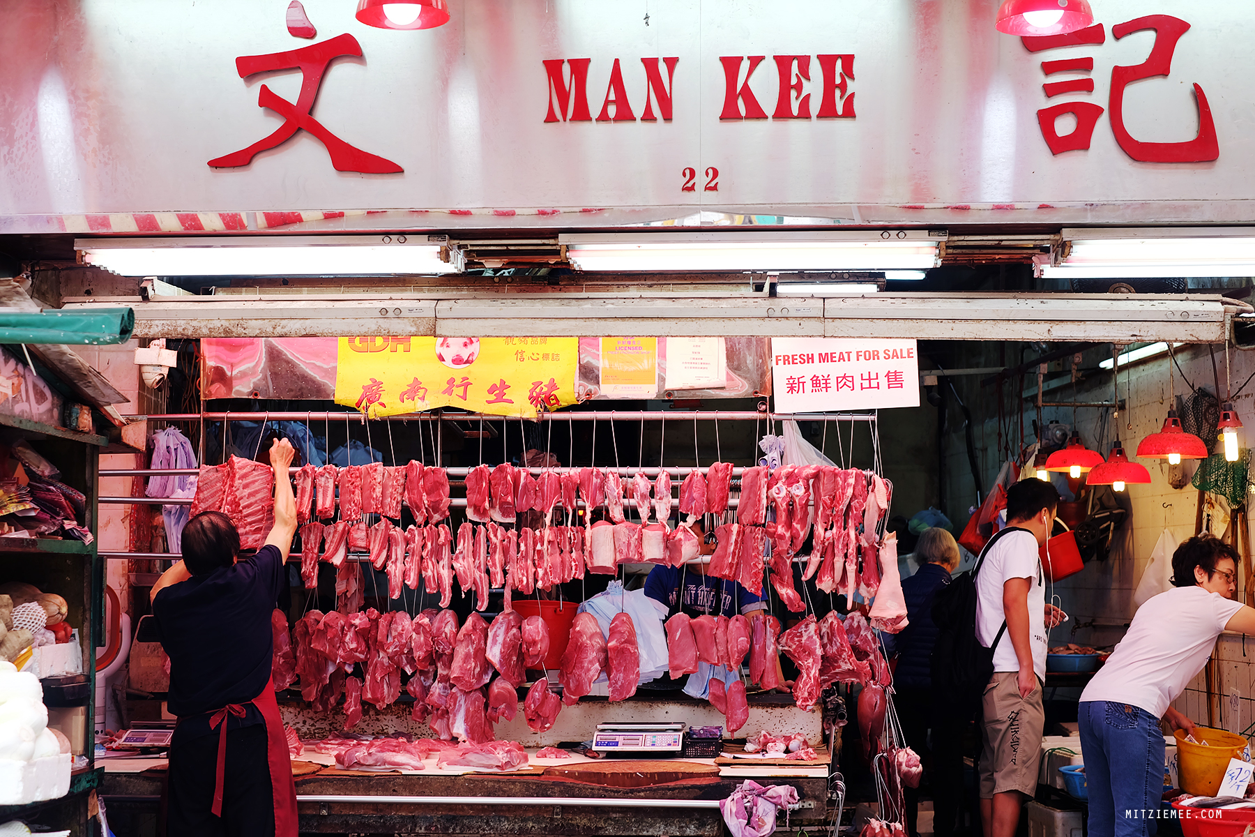 Graham Street Wet Market, Hong Kong