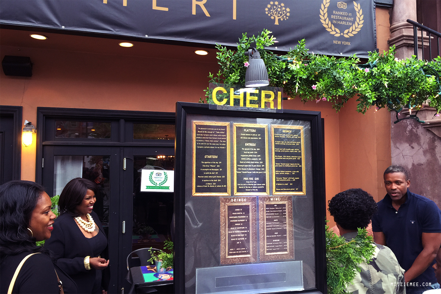 Chéri, fransk restaurant i Harlem, New York