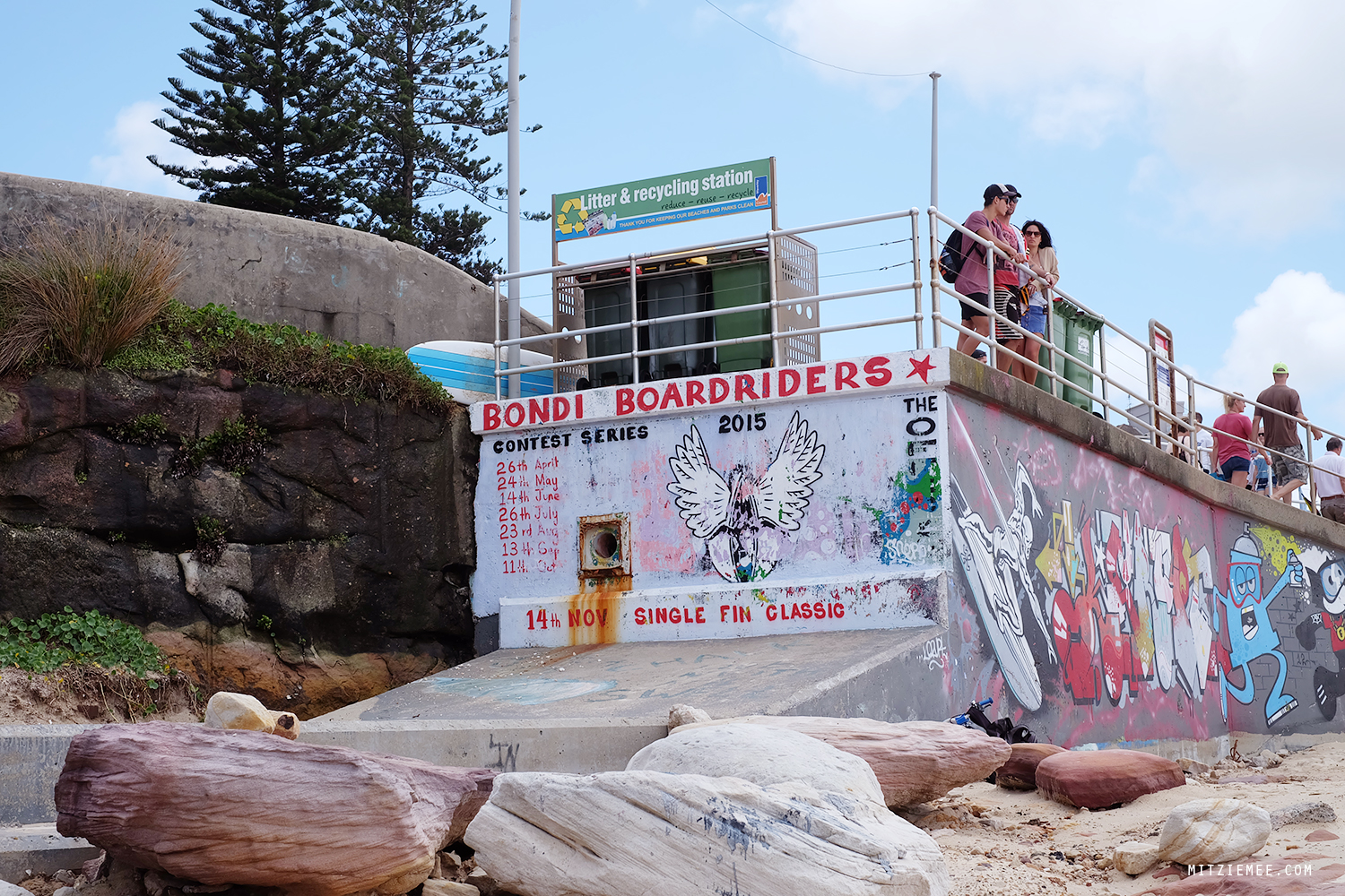 Walk from Bondi Beach to Bronte Beach, Sydney