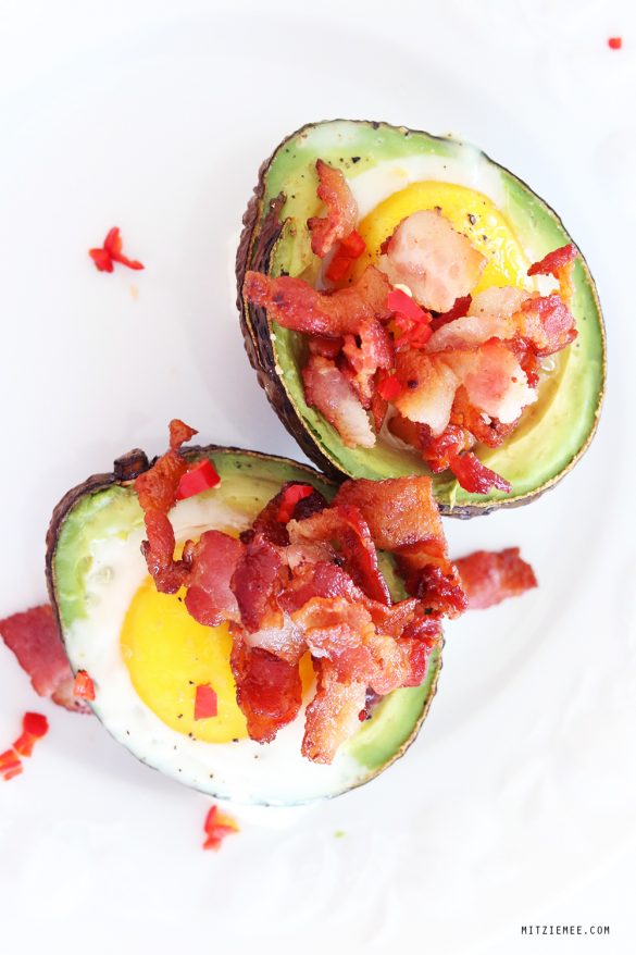 Recipe Joe Wicks' baked avocado with bacon Mitzie Mee Blog