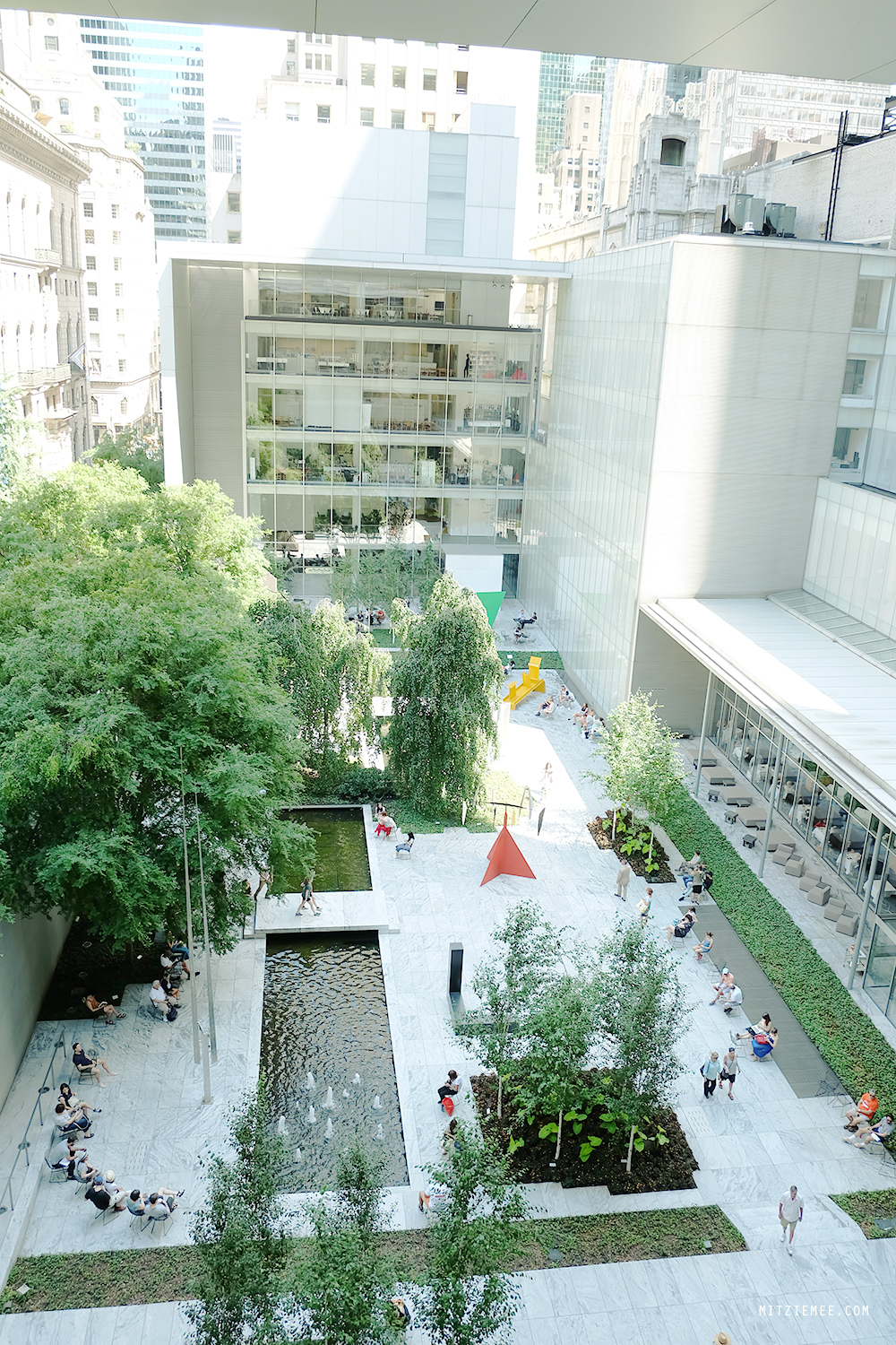 The Sculpture Garden at MoMA, New York