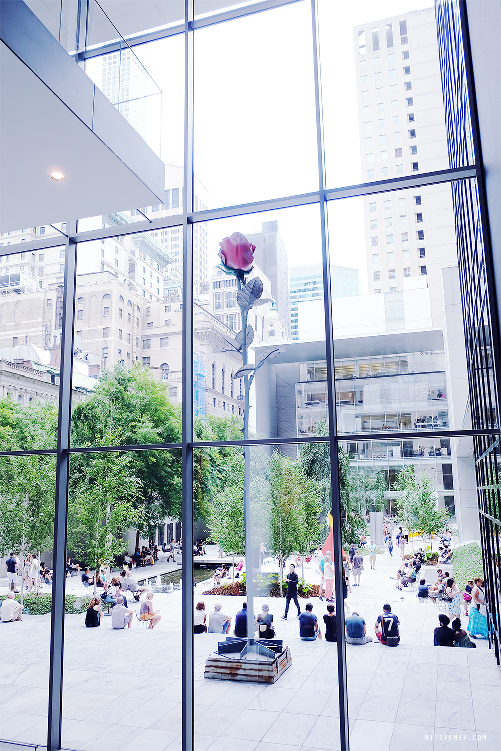 The Sculpture Garden at MoMA, New York