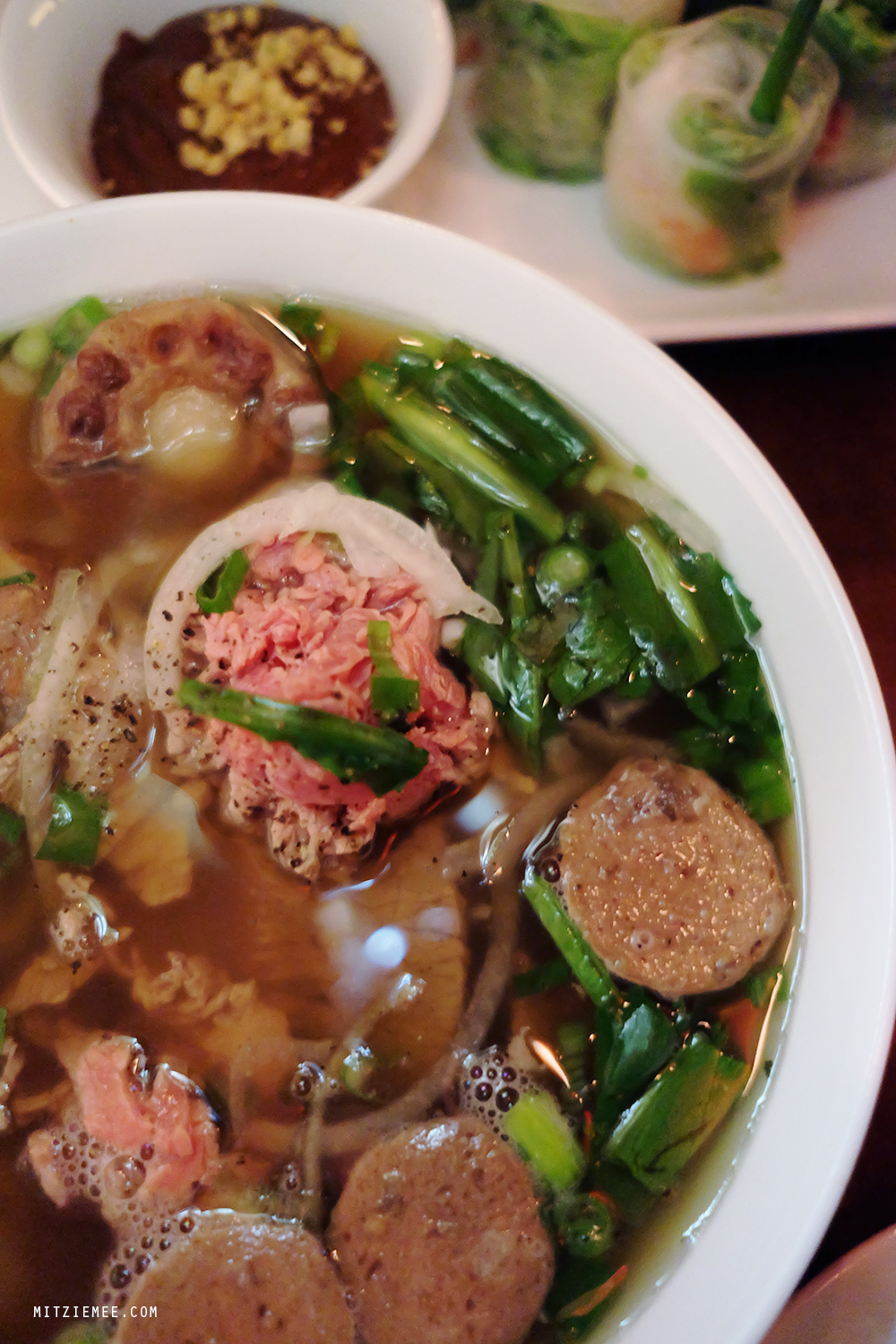 Pho Beef Deluxe at An Choi, Vietnamese restaurant, New York City