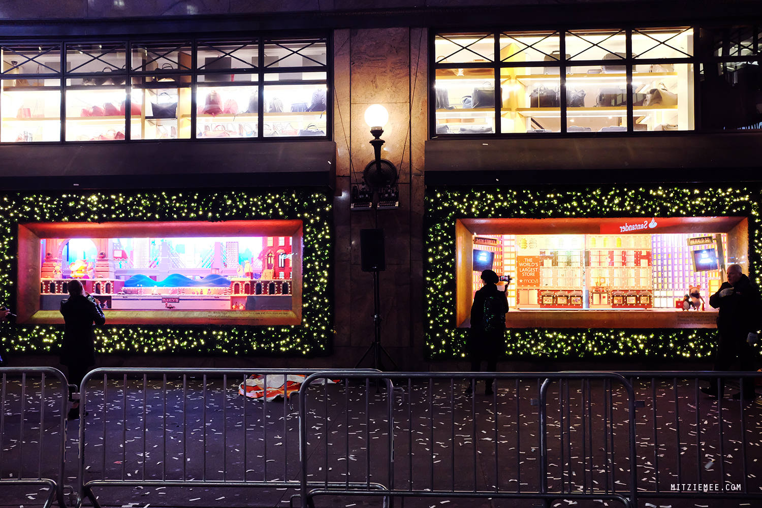 The Christmas windows at Macy's, Herald Square, New York City