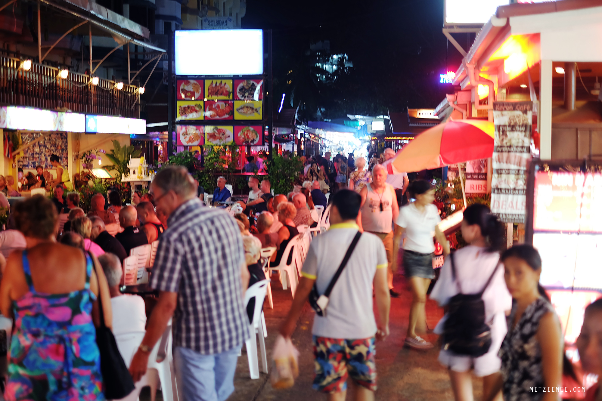 Bar street, Karon Beach, Thailand