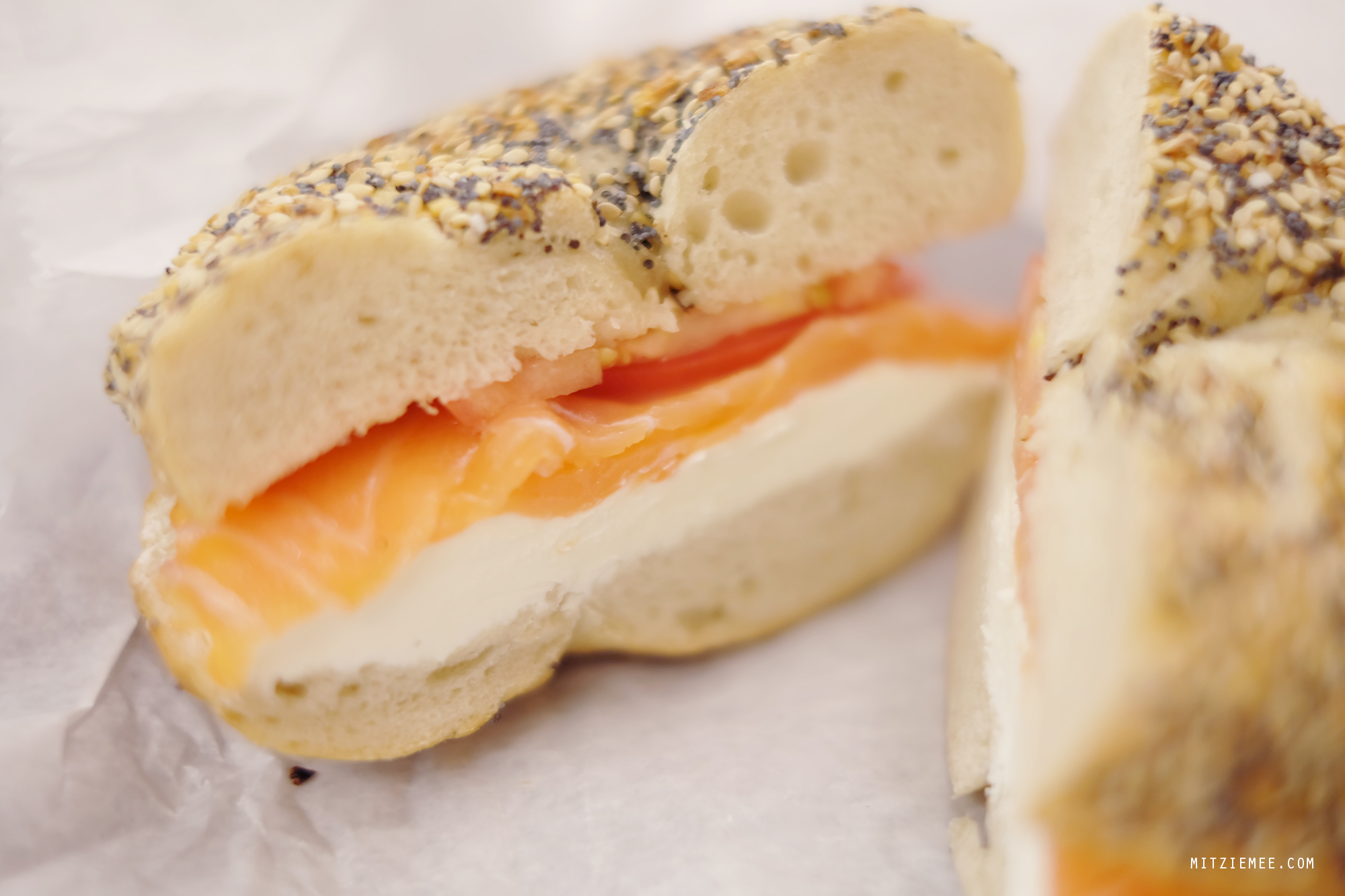Everything Bagel at Ess-a-Bagel, New York