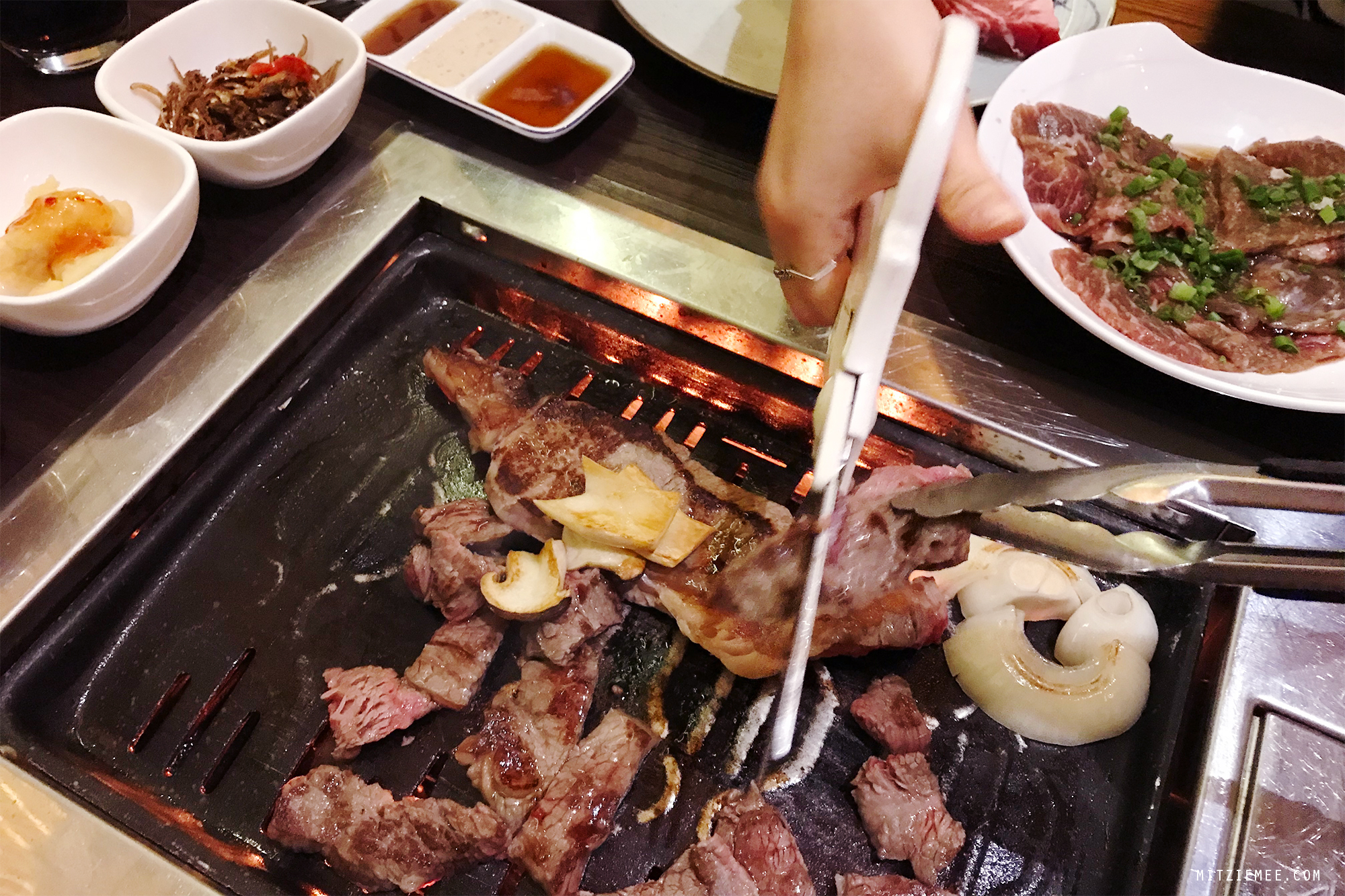 Korean BBQ at Sonamu, Korean restaurant in Dubai