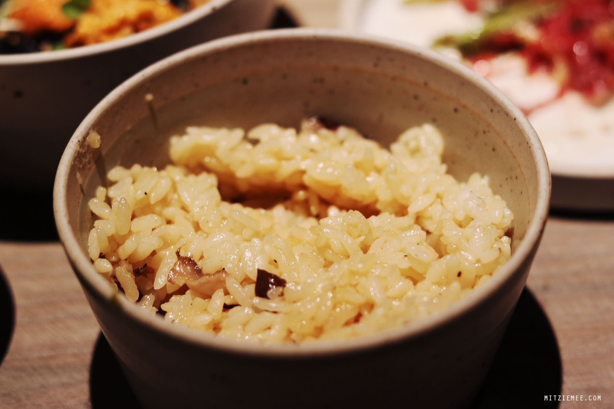 Fried rice with shitake, Atoboy, Korean restaurant in New York