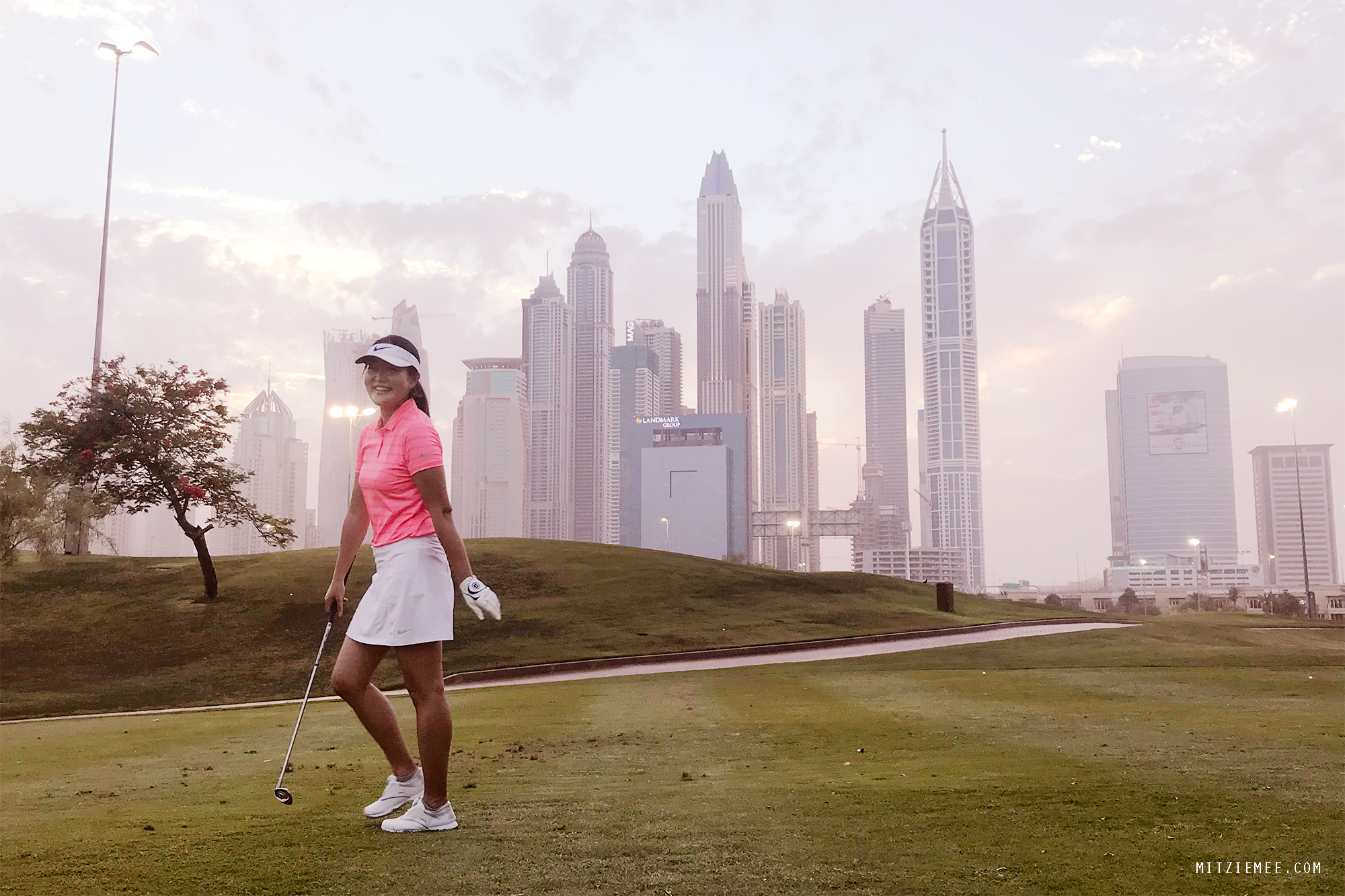 Sanne Møller, Emirates Golf Club, Dubai