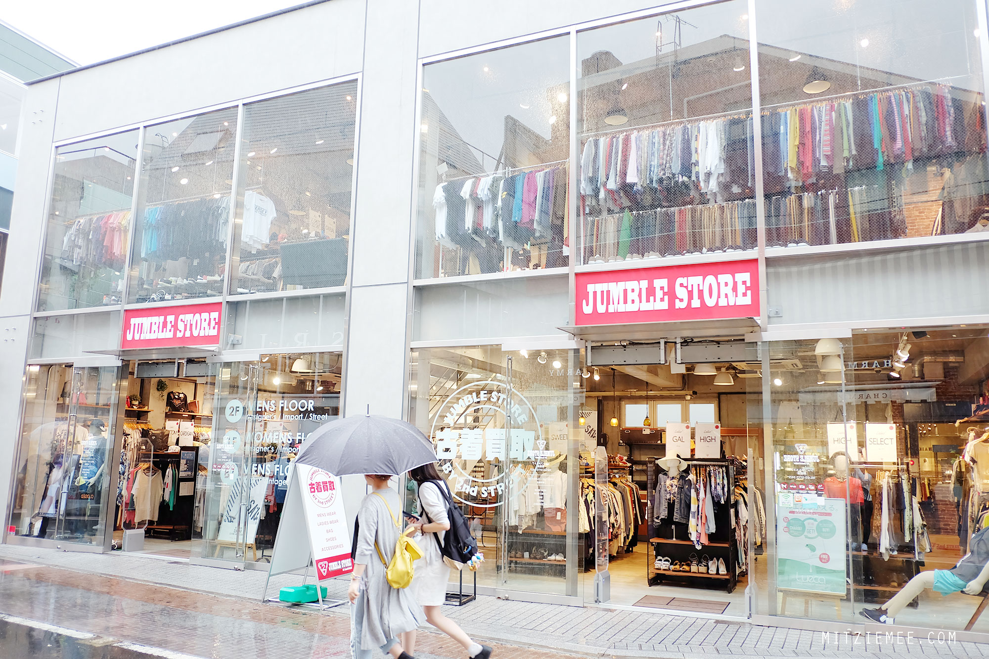 Jumble Store, shopping in Tokyo