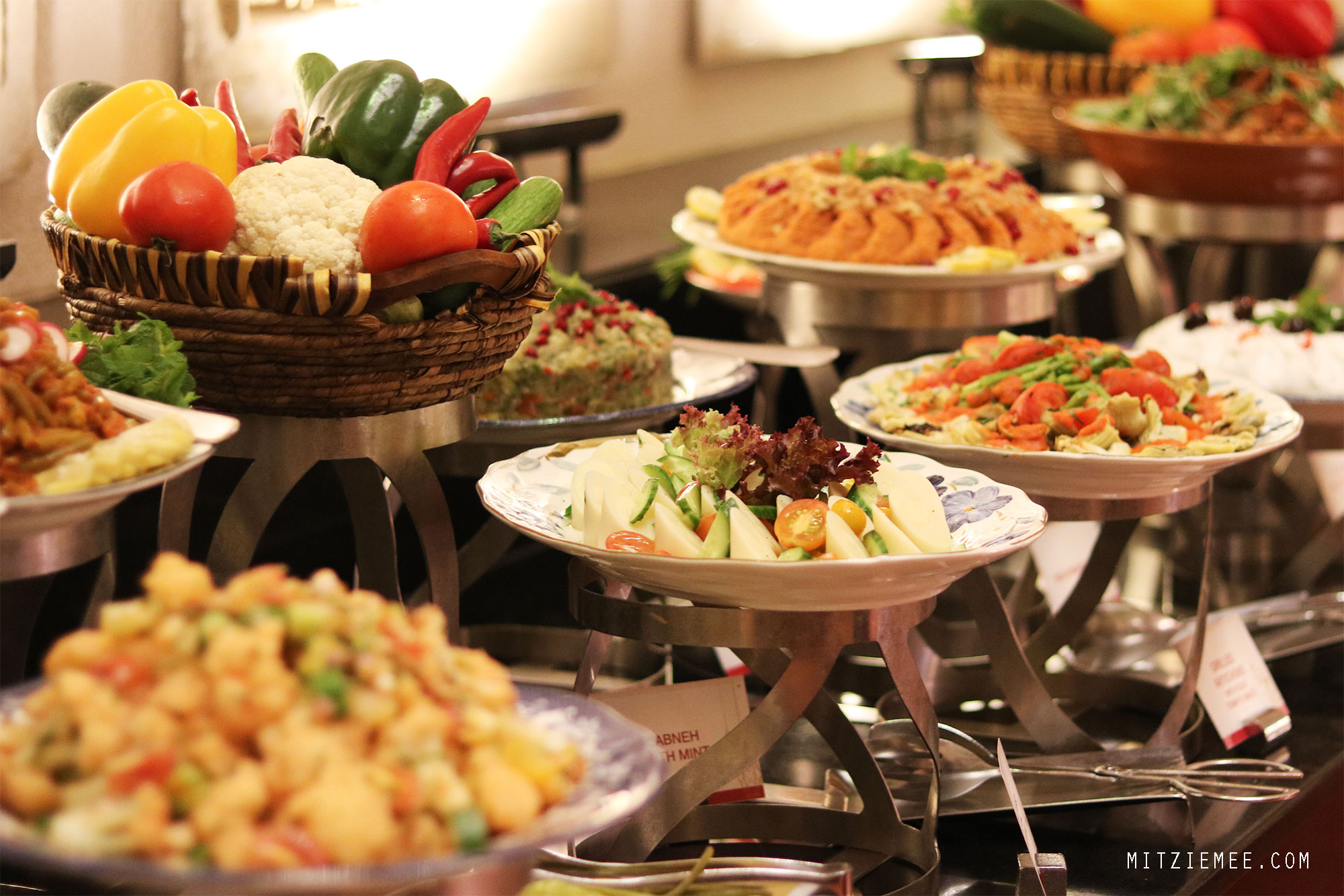 Different kinds of starters, iftar buffet, Grand Millenium, Dubai
