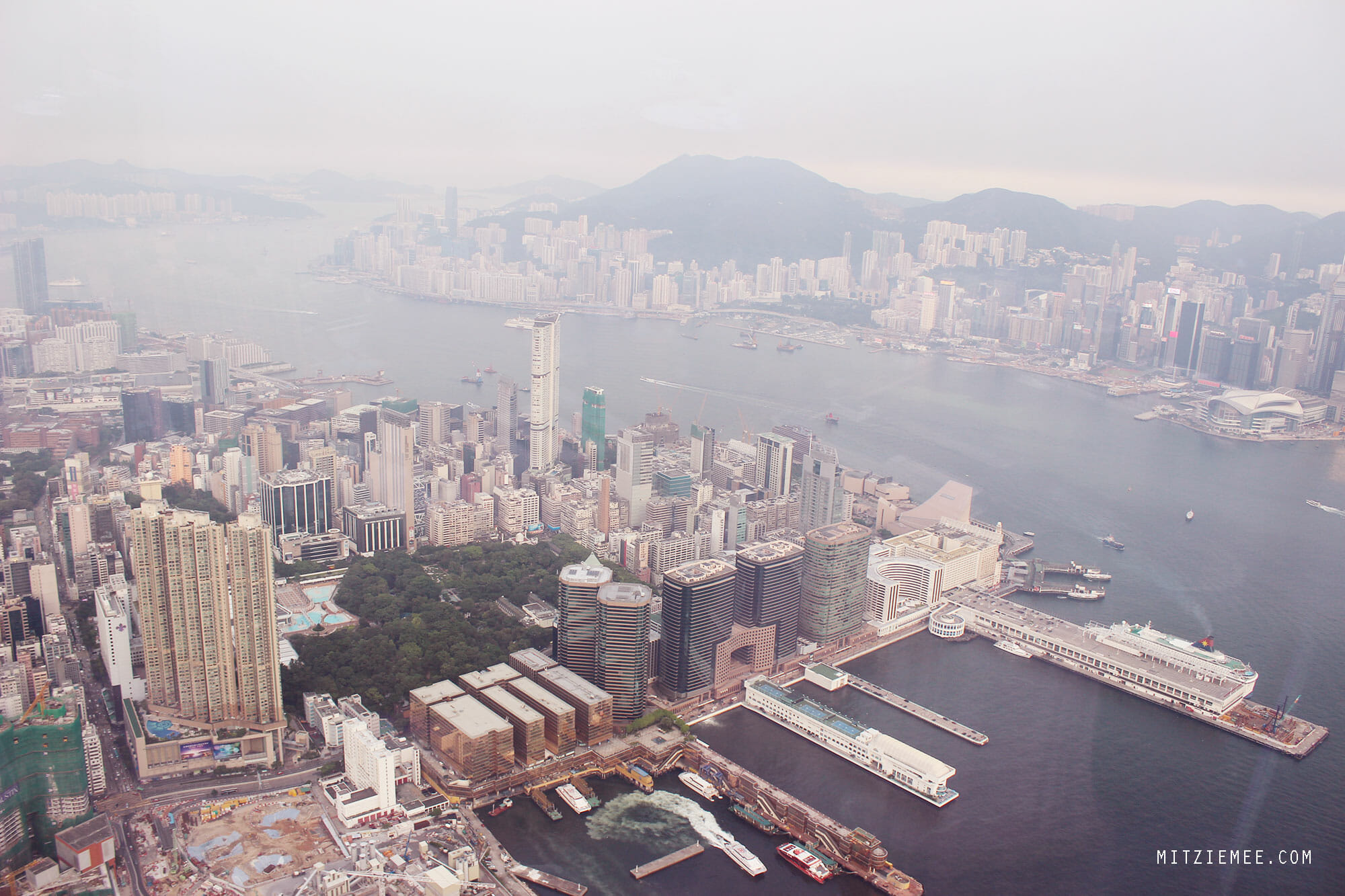 View from Ozone, Hong Kong