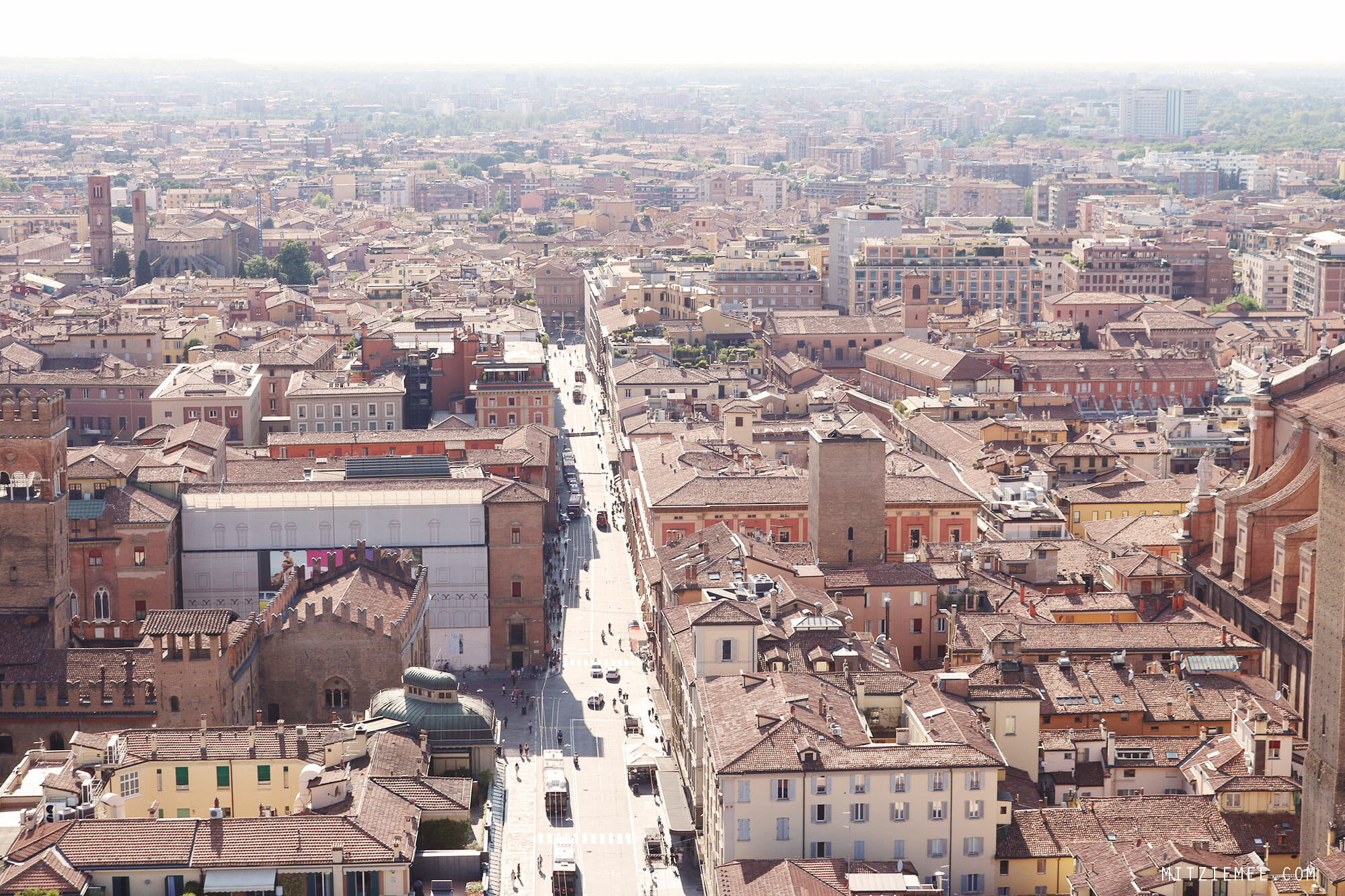 View from Asinelli Tower, Bologna