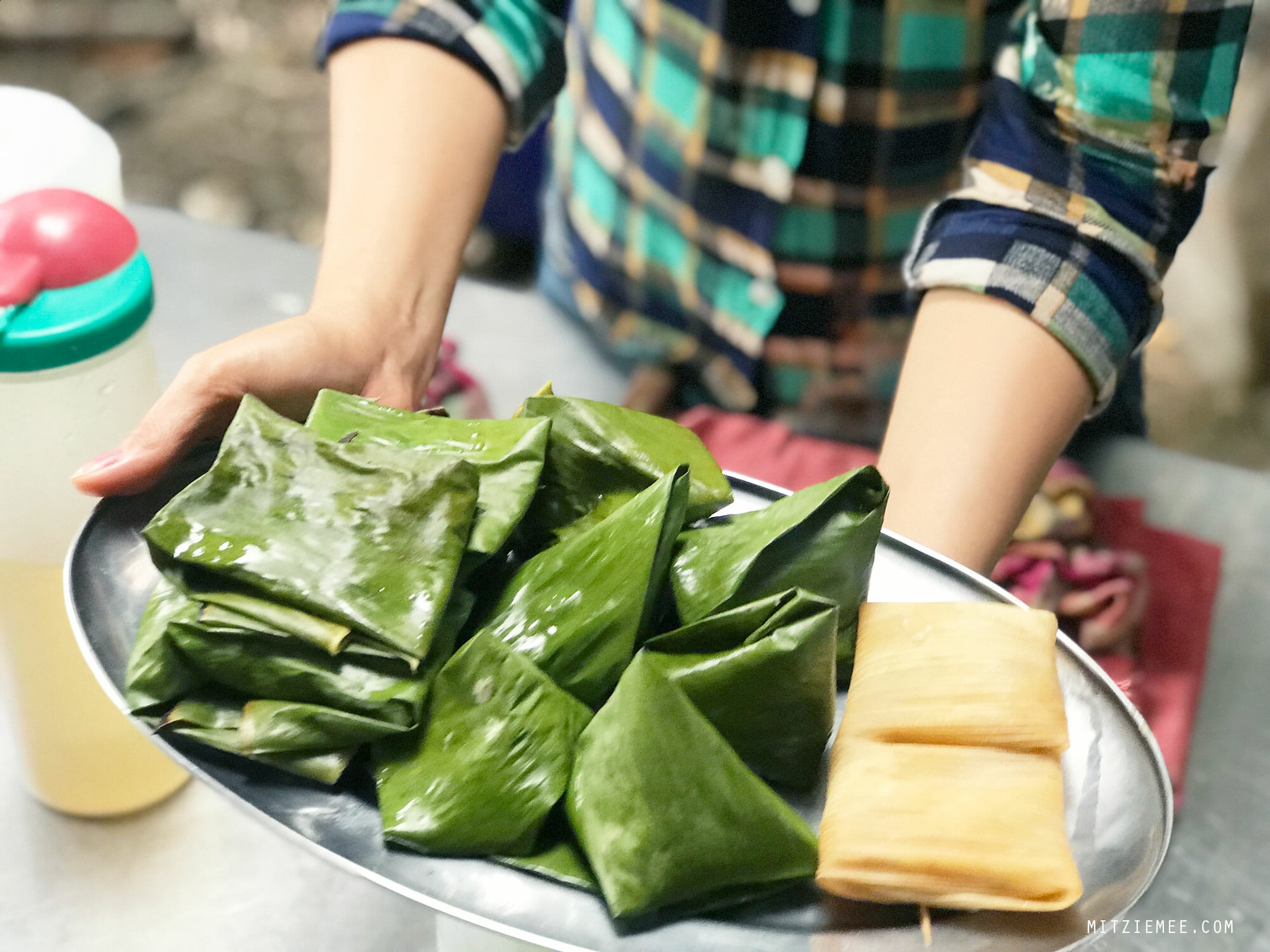 Burmese banana wraps, recipe, Tea Garden in Mae Sot