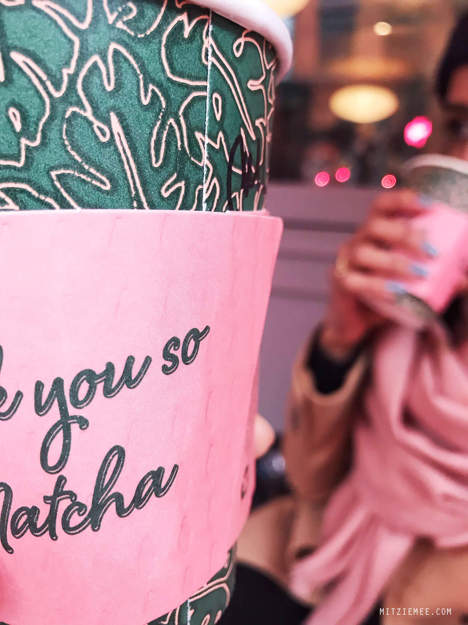 Matcha latte at Cha Cha Matcha on Broome Street, NYC