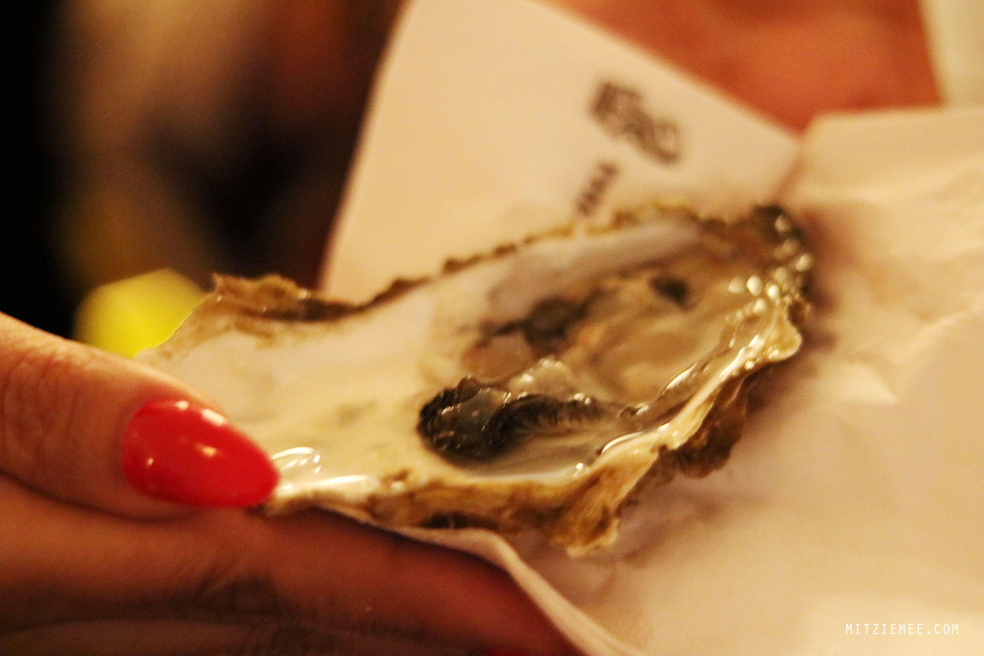 Ladies' night oysters