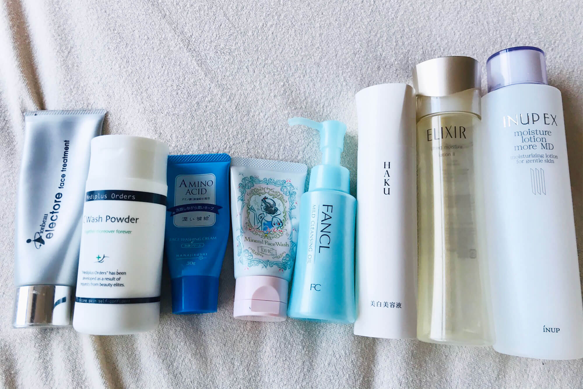 Japanese beauty products