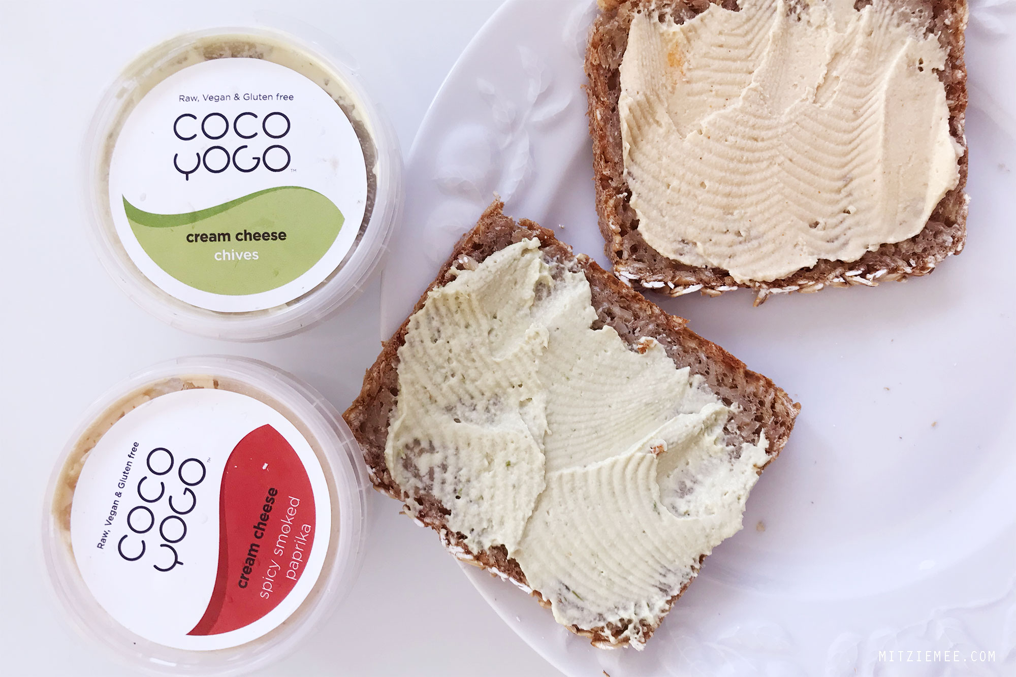 Coco Yogo cream cheese with chives