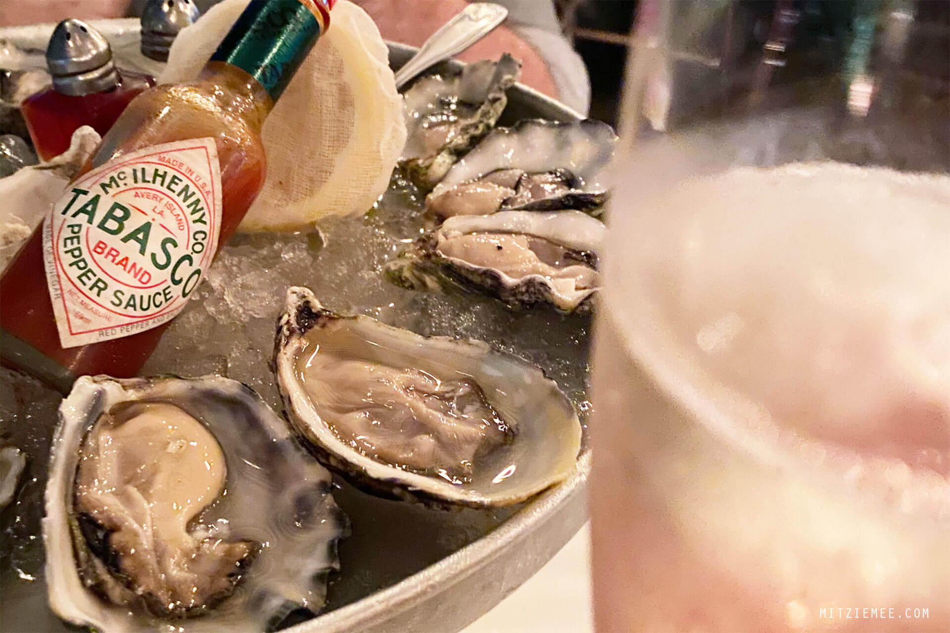 Oysters at The Maine Oyster Bar & Grill JBR Dubai Blog Mitzie Mee