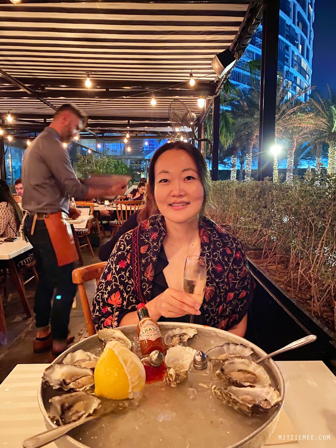 Oysters at The Maine Oyster Bar & Grill JBR Dubai Blog Mitzie Mee