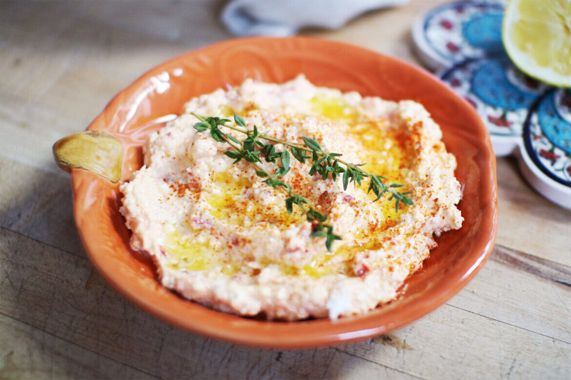 The supereasy feta cheese dip, that everybody loves Recipe