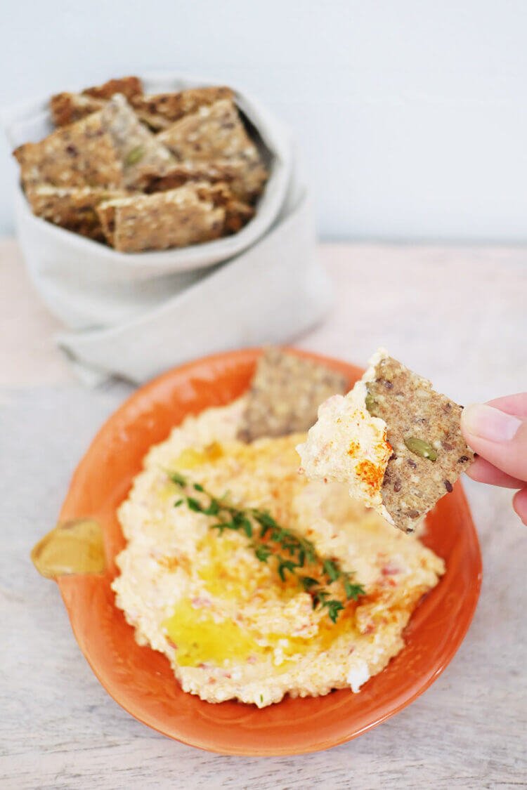 The supereasy feta cheese dip, that everybody loves Recipe